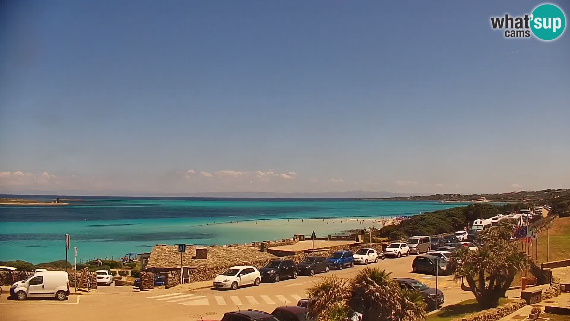 Stintino Live webcam La Pelosa beach – Sardinia – Italy