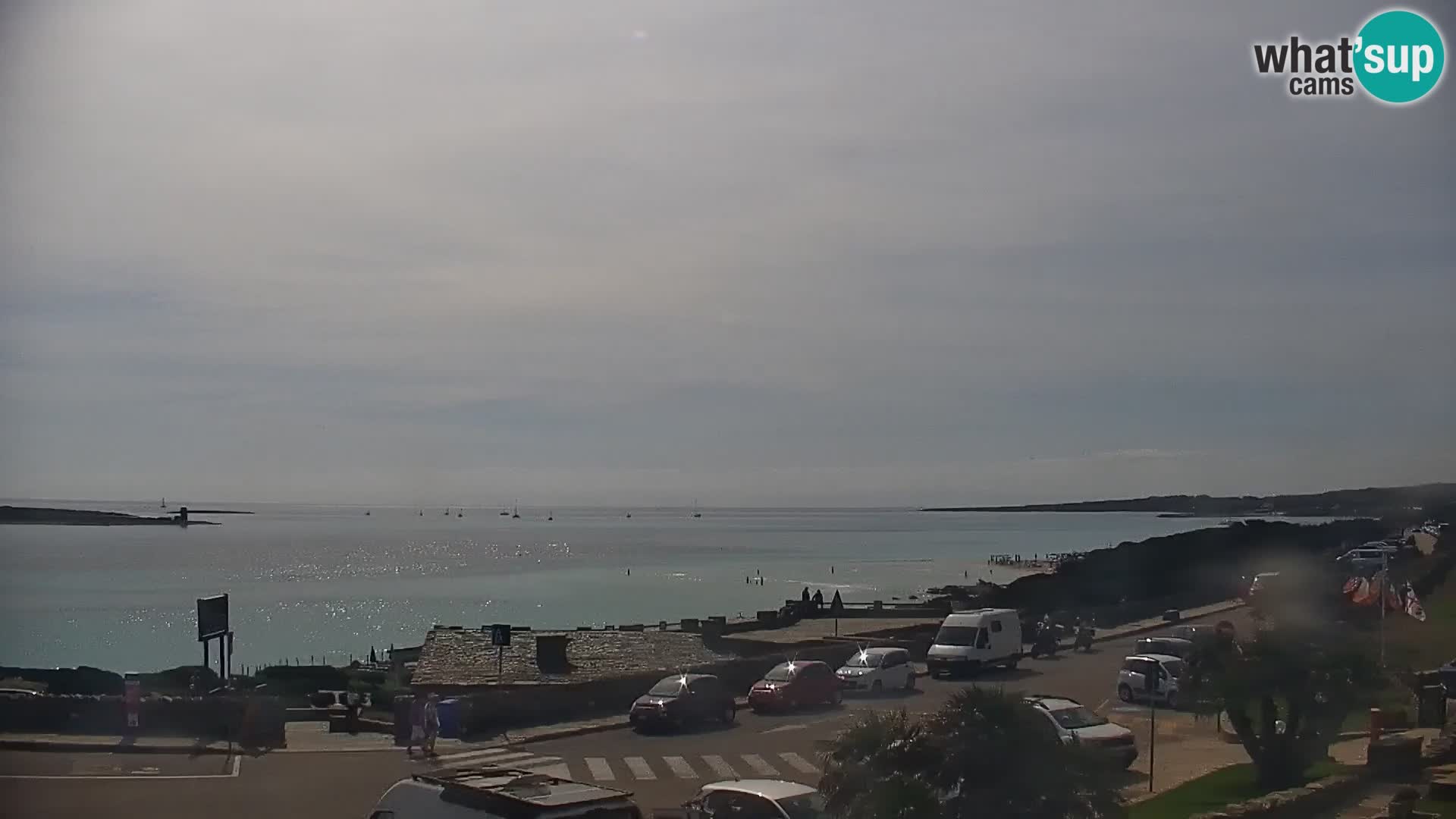 Capo Falcone livecam Stintino – La Pelosa Strand
