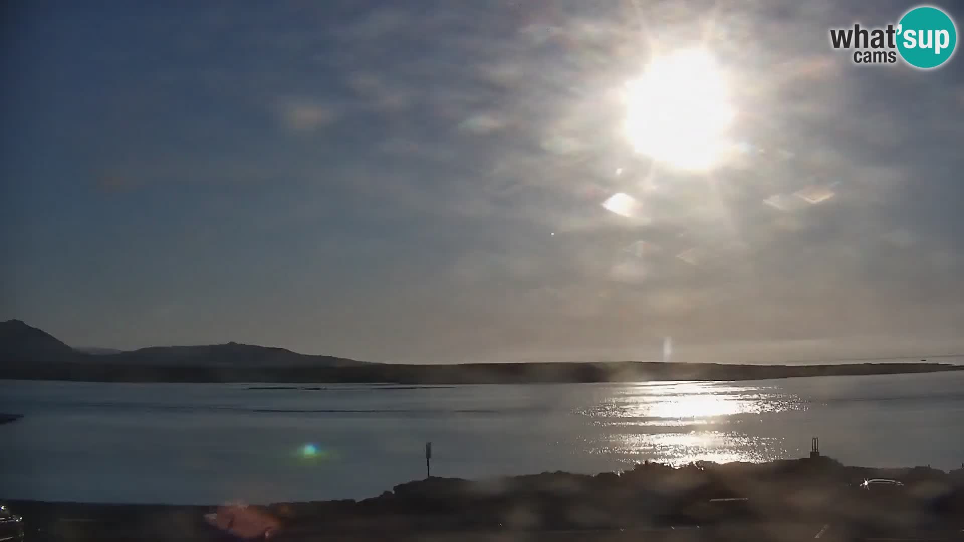 Stintino Web kamera uživo plaža La Pelosa – Sardinija – Italija