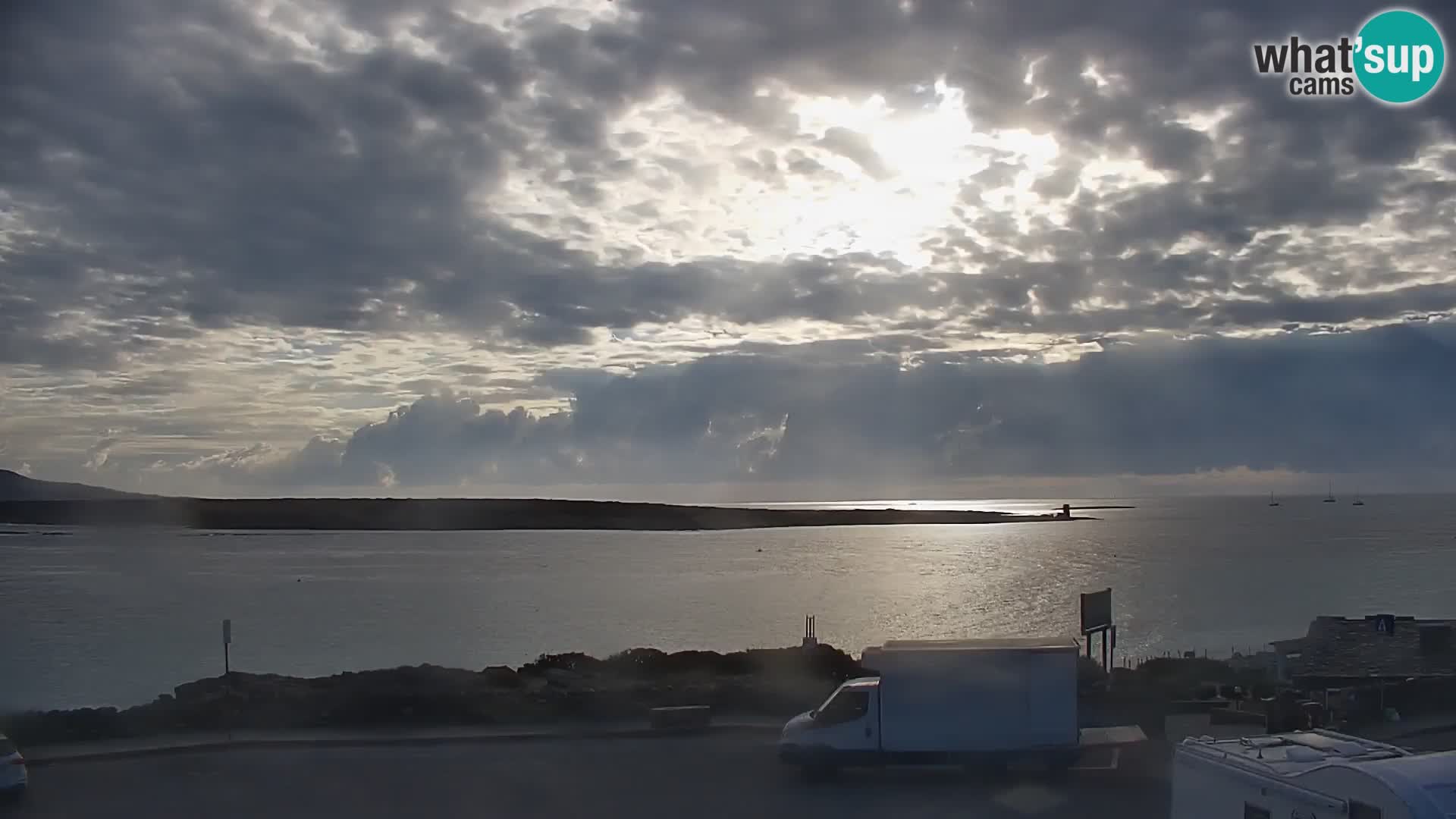 Stintino Cámara web en vivo Playa de La Pelosa – Cerdeña – Italia