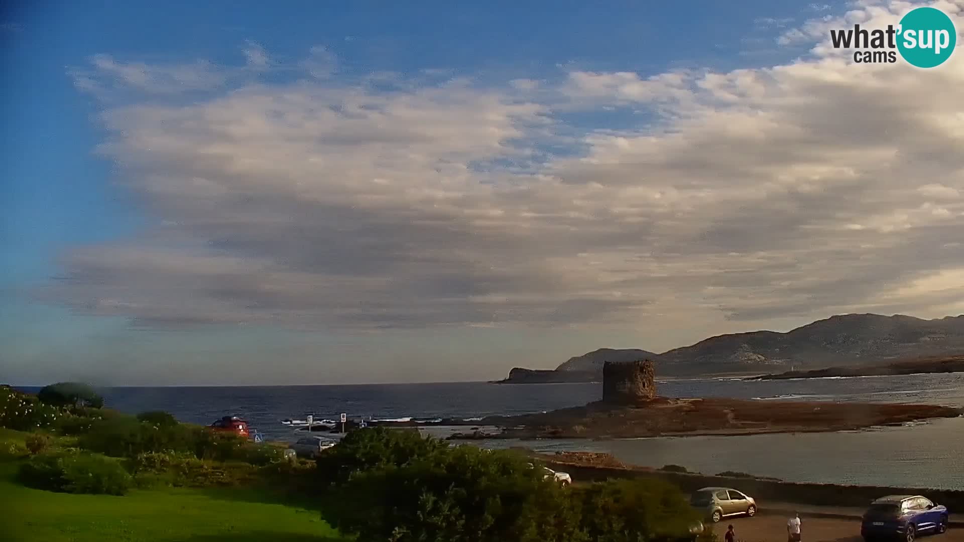 Capo Falcone livecam Stintino – La Pelosa Strand