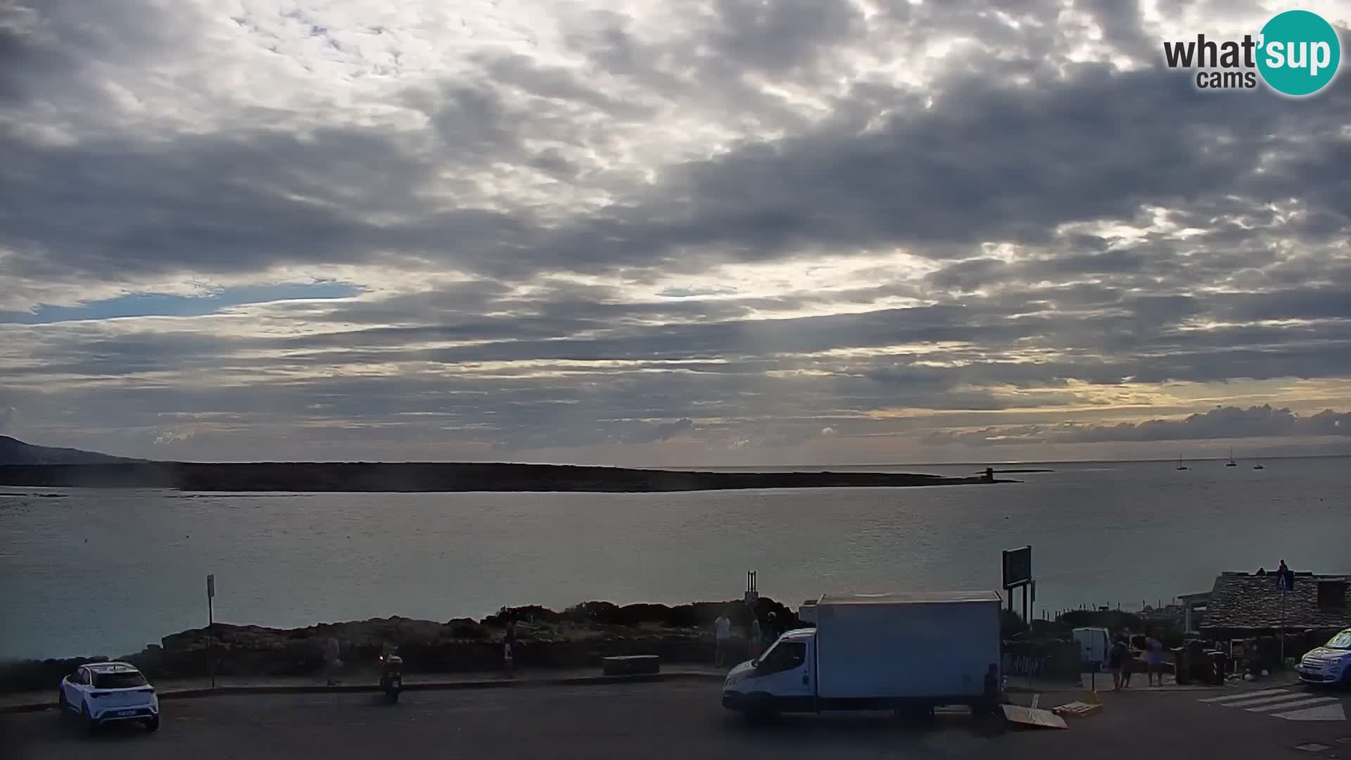 Capo Falcone livecam Stintino – La Pelosa Strand