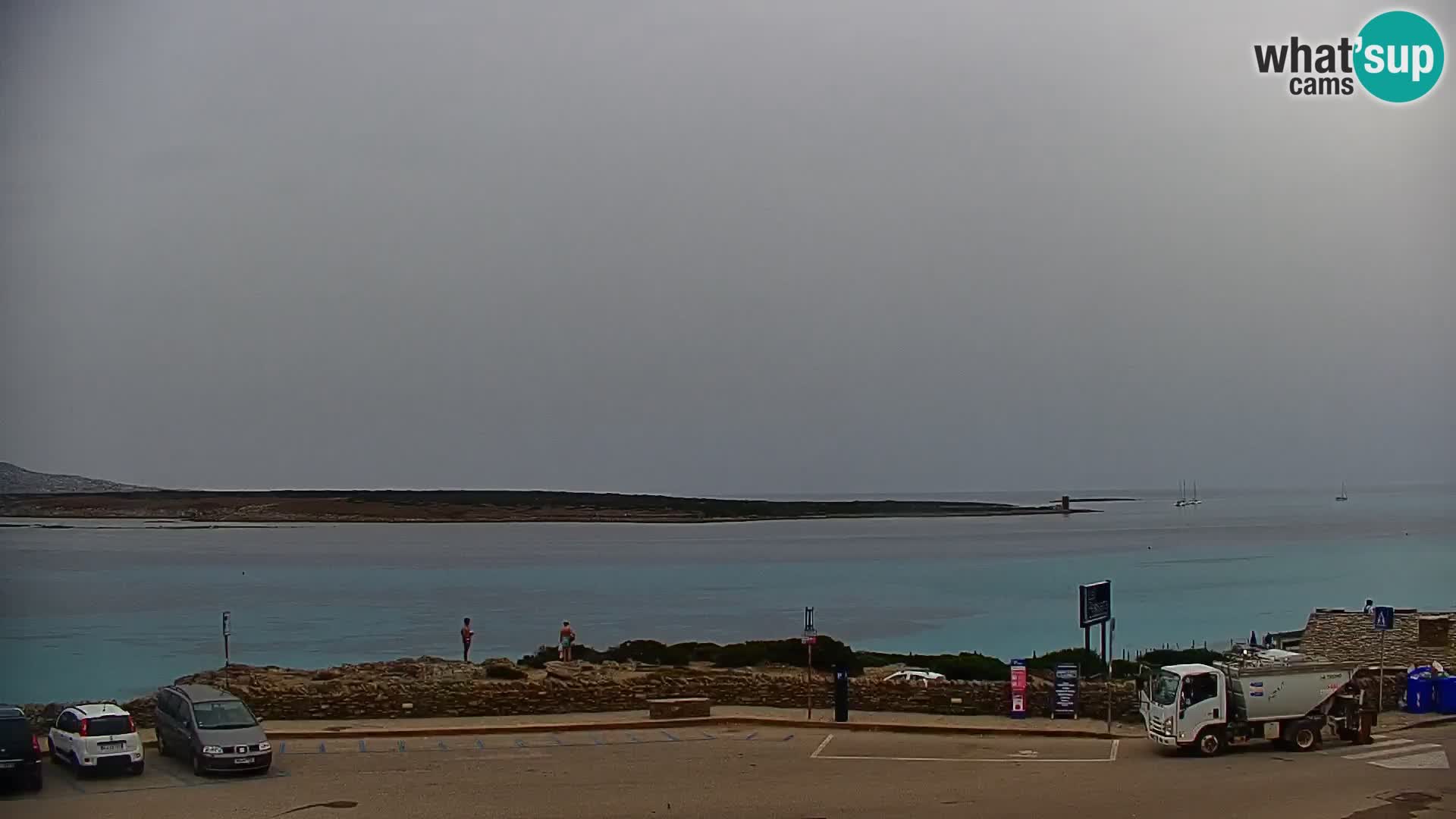 Stintino Webcam en direct Plage de La Pelosa – Sardaigne – Italie