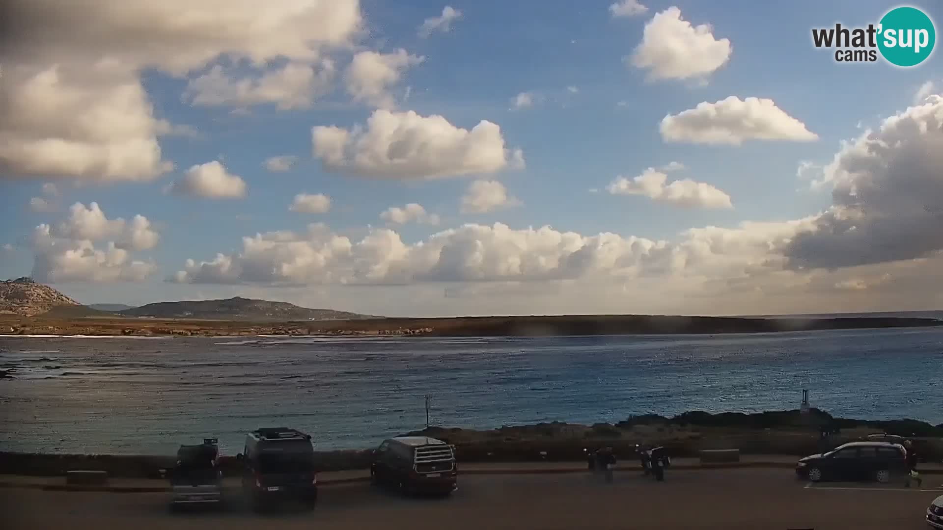 Capo Falcone spletna kamera Stintino – Plaža La Pelosa