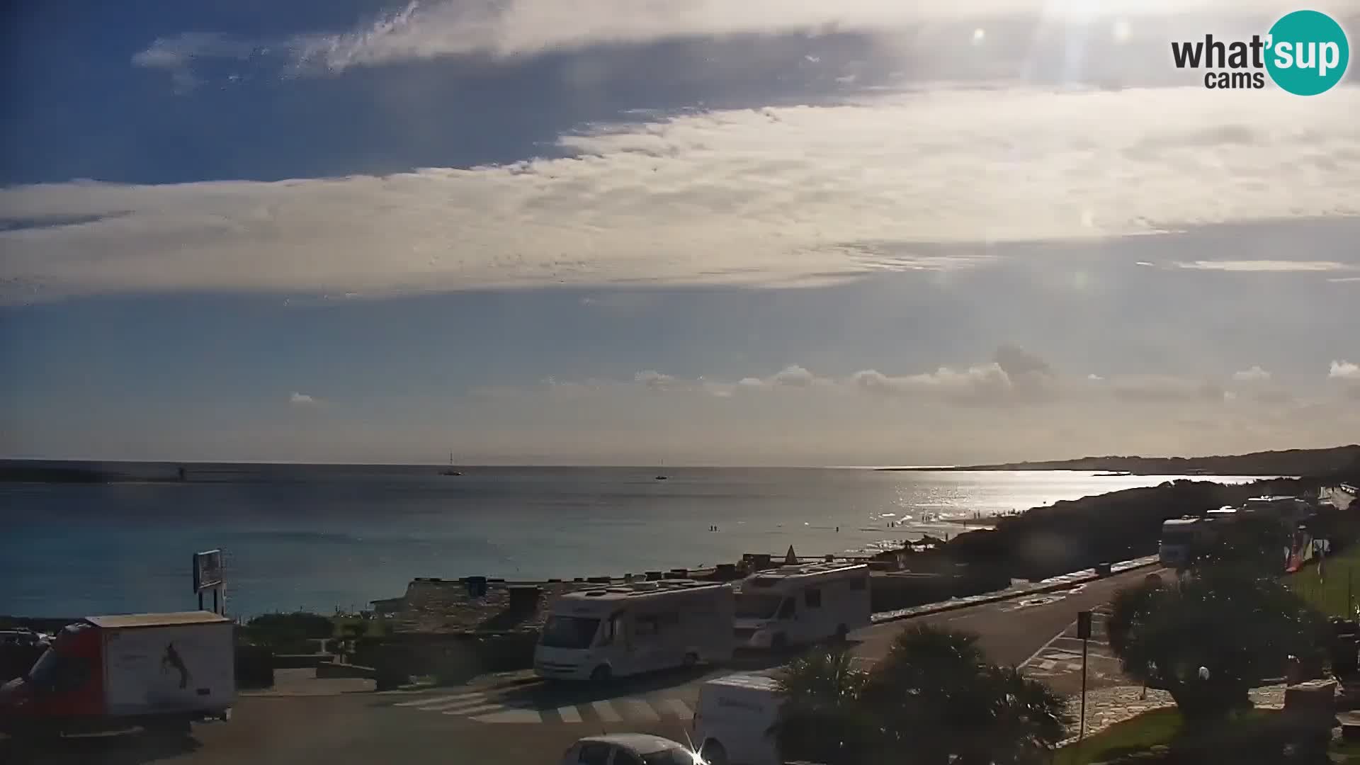 Stintino Live webcam La Pelosa beach – Sardinia – Italy