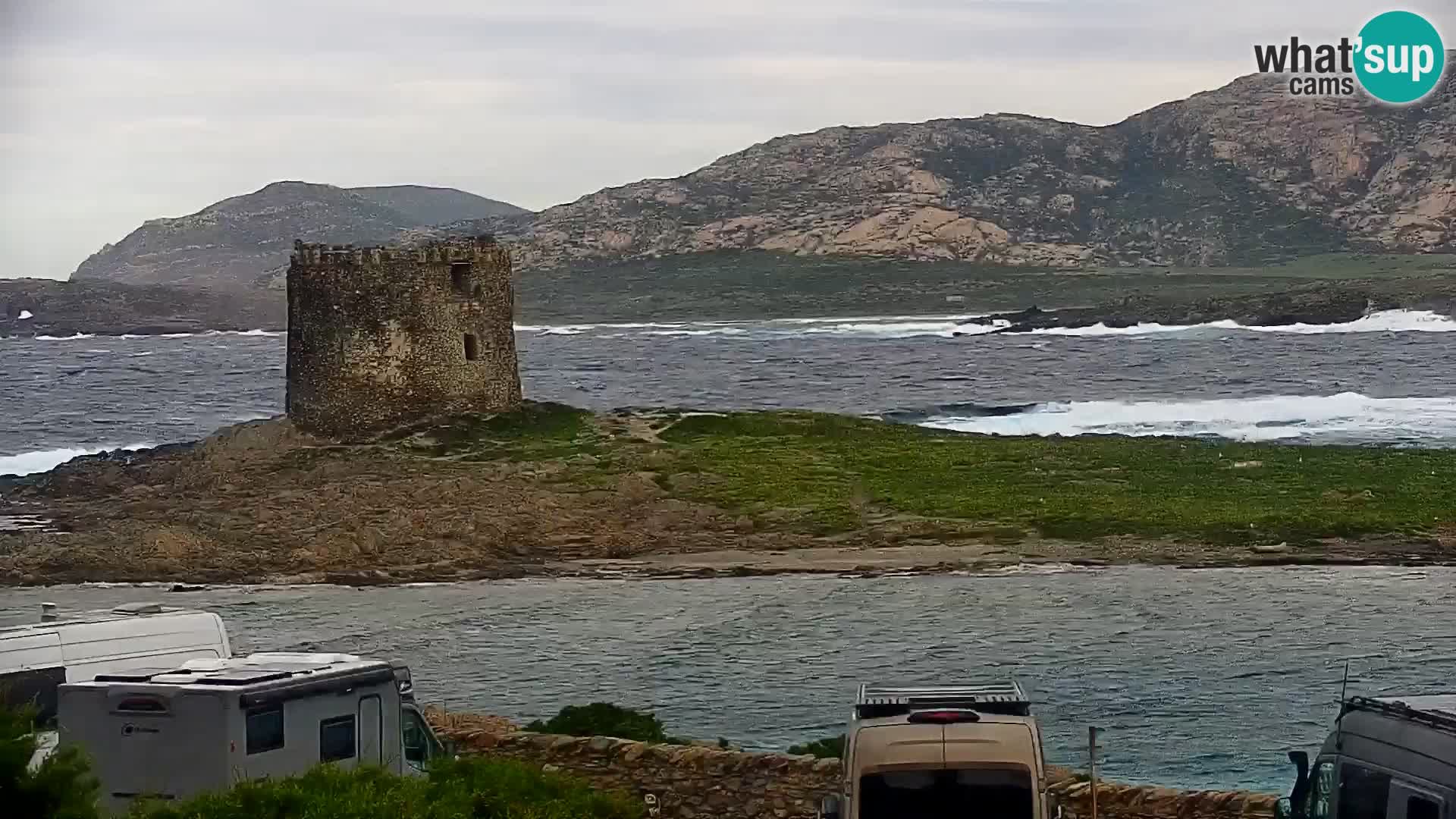 Capo Falcone web kamera Stintino – Plaža La Pelosa