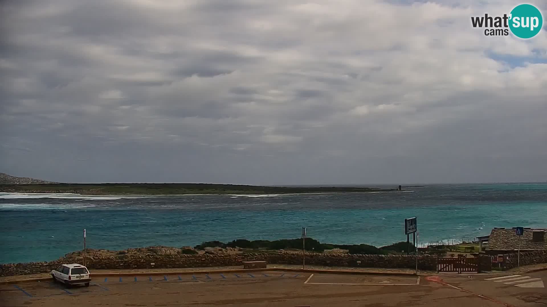 Capo Falcone livecam Stintino – La Pelosa Strand