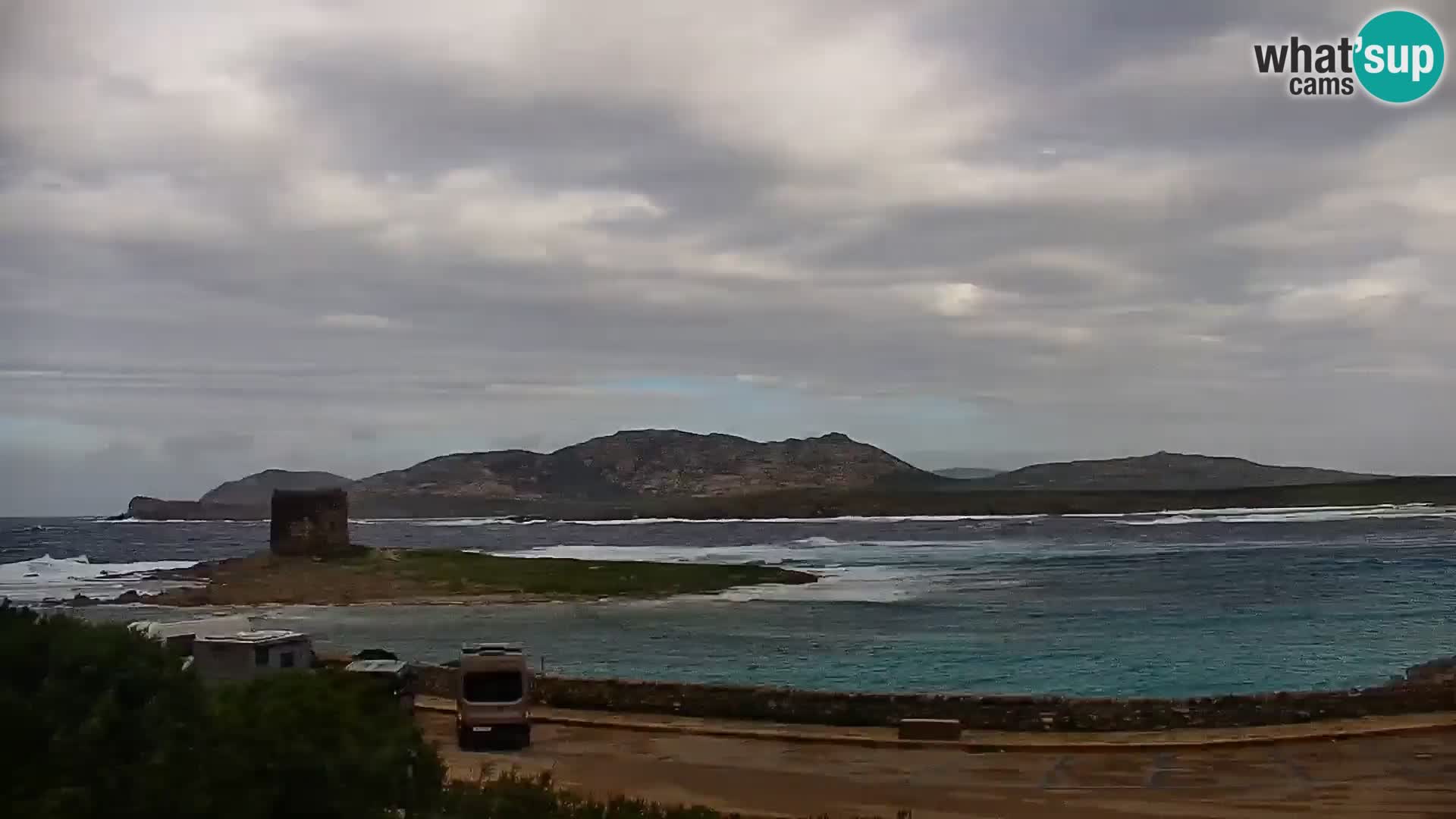 Stintino Cámara web en vivo Playa de La Pelosa – Cerdeña – Italia