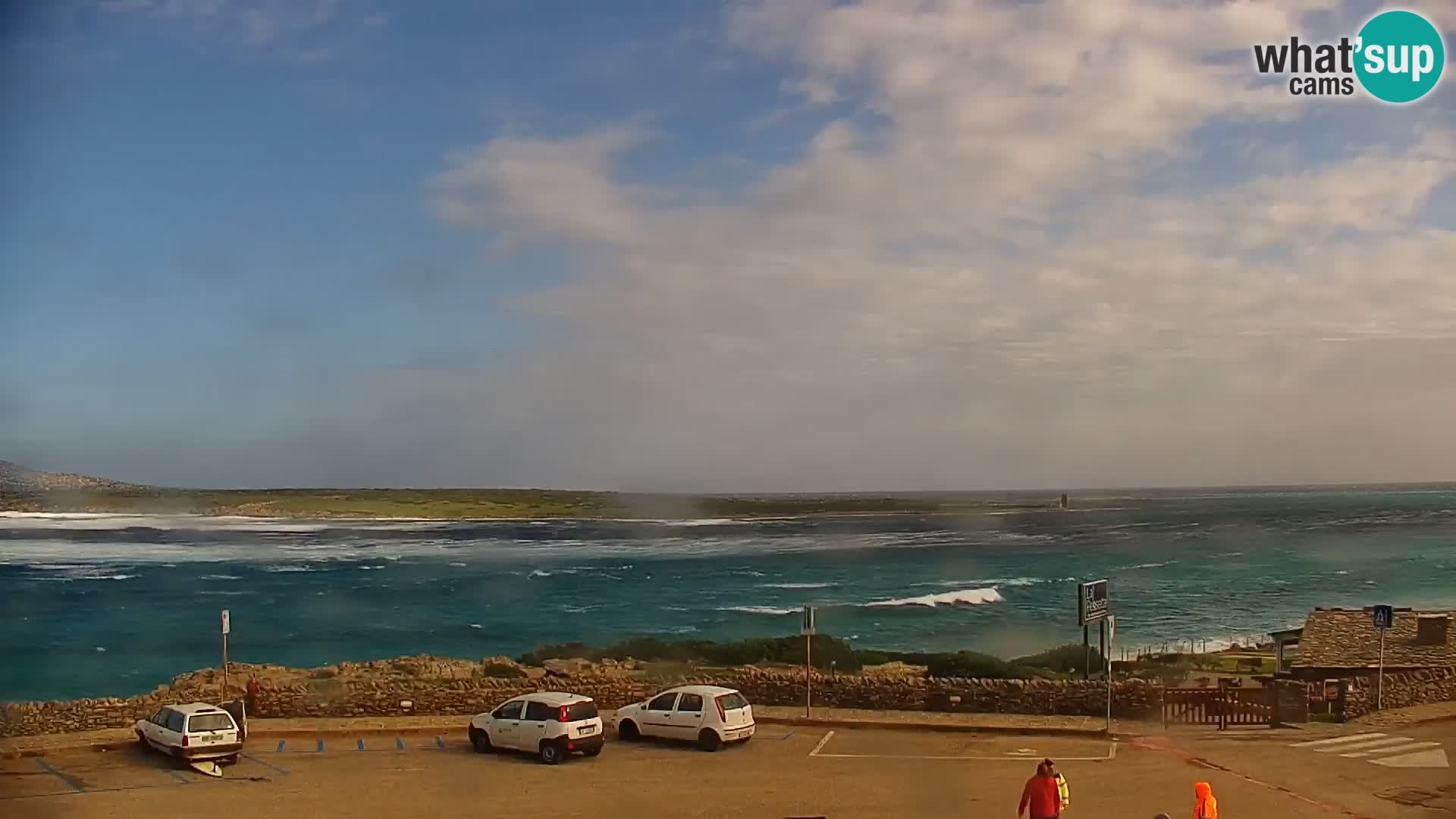 Capo Falcone livecam Stintino – La Pelosa Strand