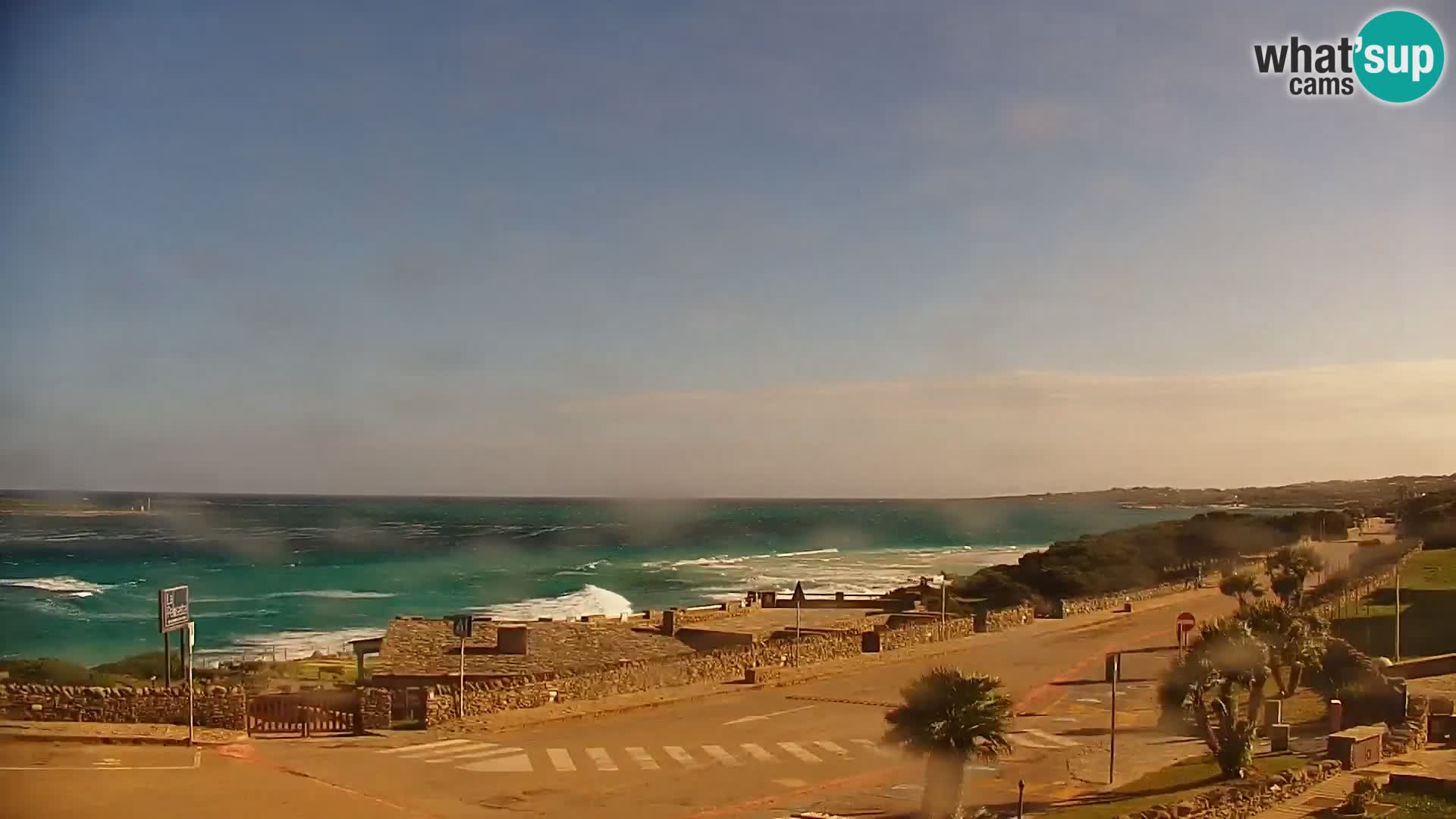 Capo Falcone webcam Stintino – Spiaggia La Pelosa