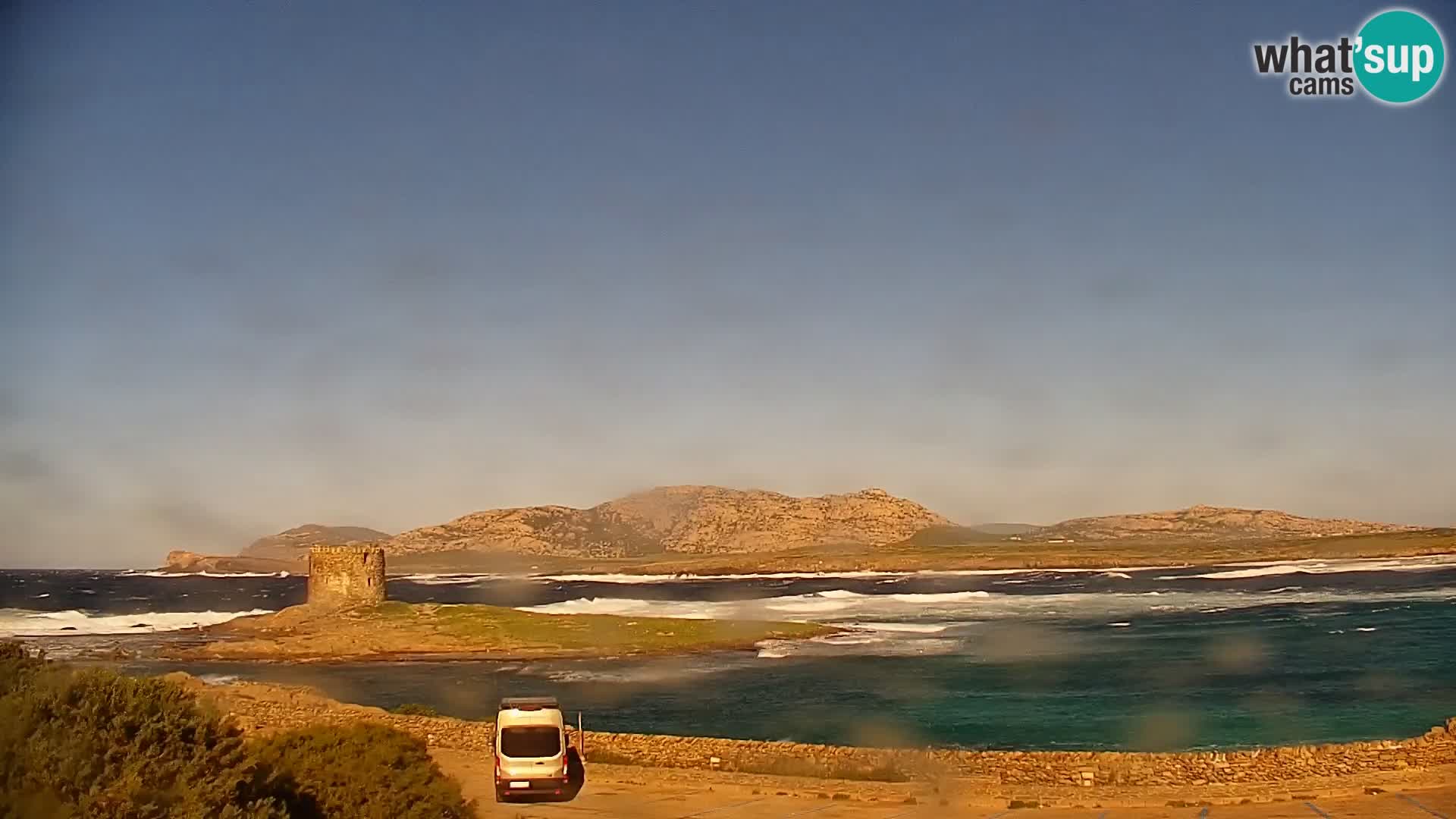 Capo Falcone webcam Stintino – Spiaggia La Pelosa