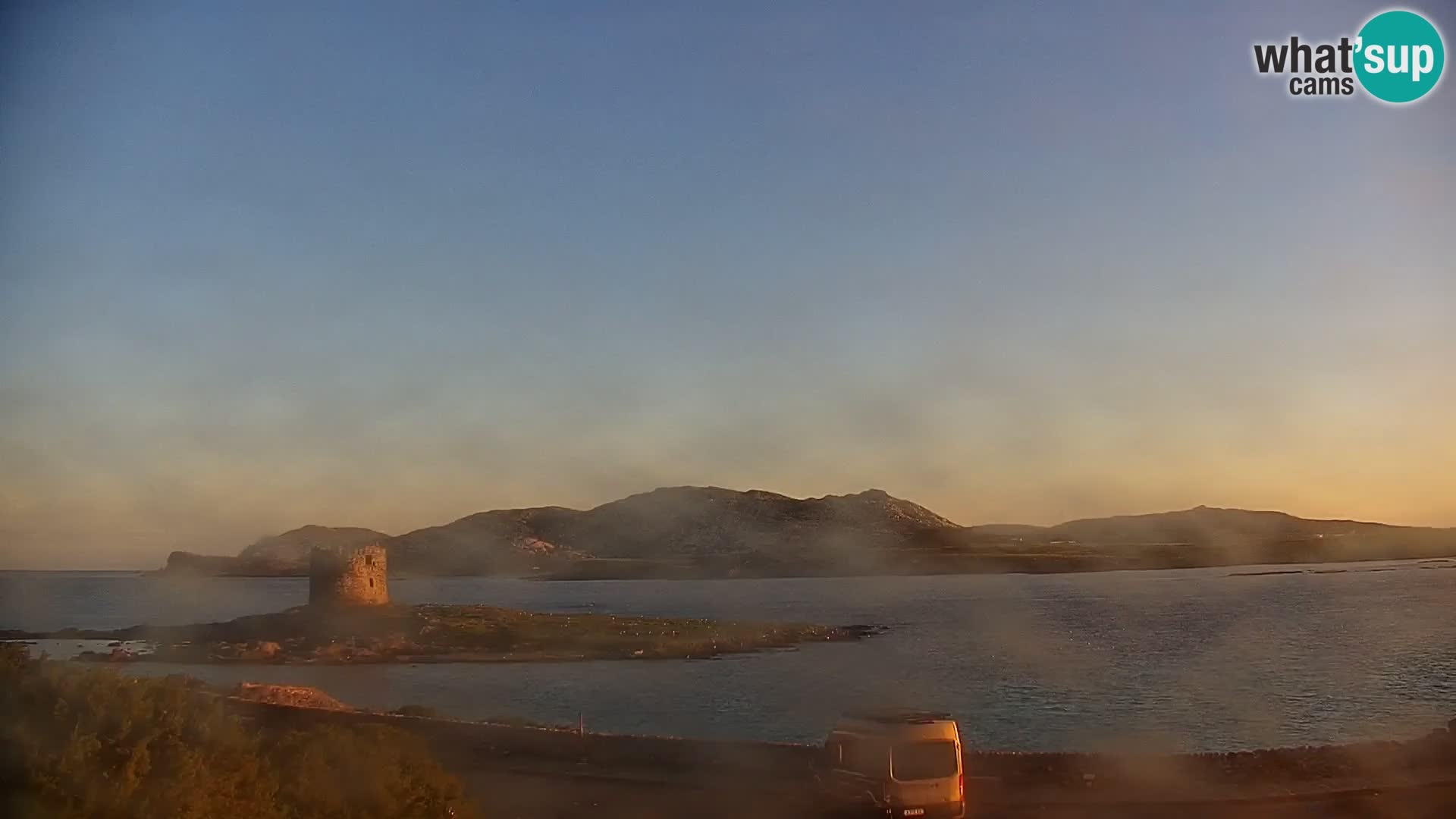 Capo Falcone webcam Stintino – Spiaggia La Pelosa