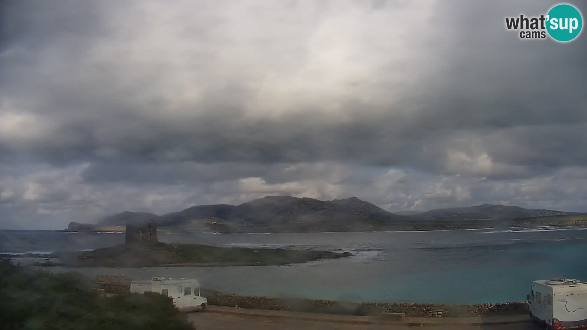 Stintino Cámara web en vivo Playa de La Pelosa – Cerdeña – Italia