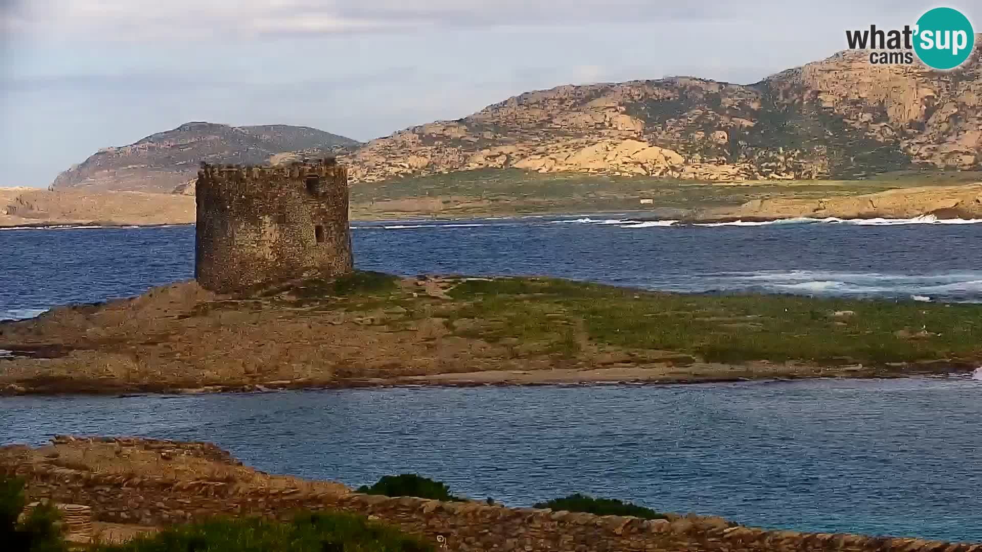 Stintino Cámara web en vivo Playa de La Pelosa – Cerdeña – Italia