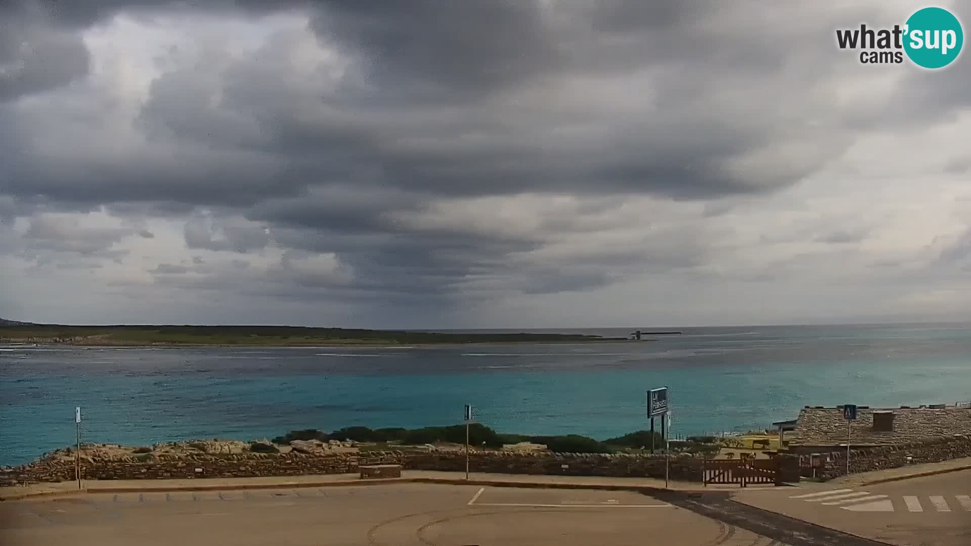 Stintino Cámara web en vivo Playa de La Pelosa – Cerdeña – Italia