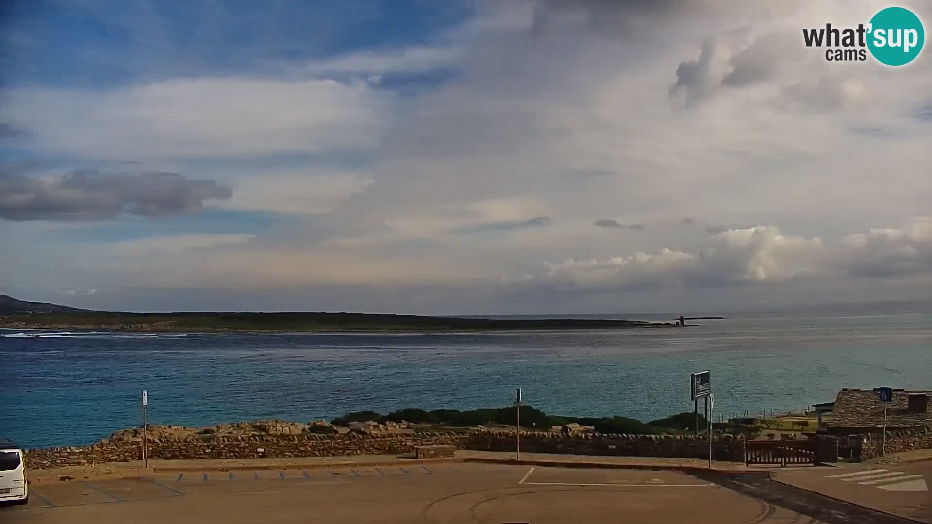 Stintino Cámara web en vivo Playa de La Pelosa – Cerdeña – Italia