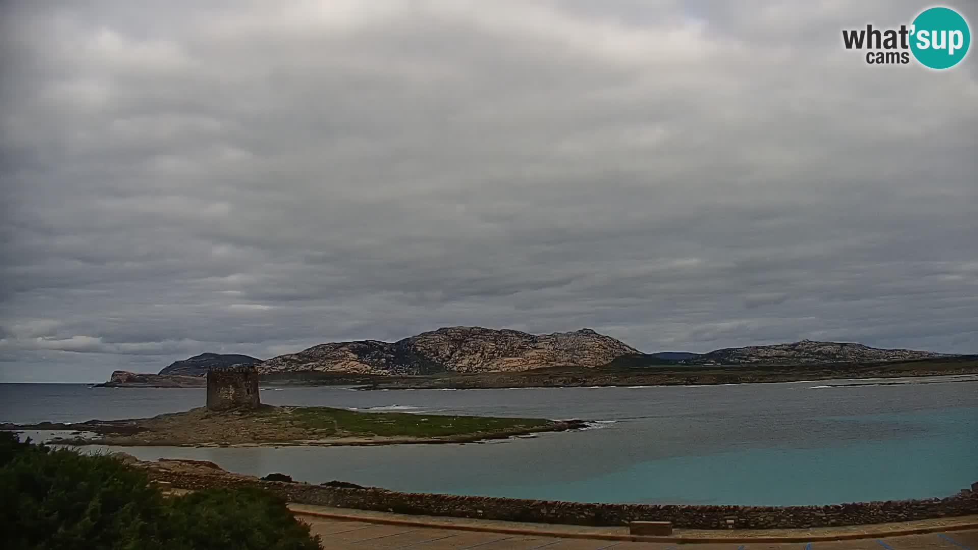 Capo Falcone webcam Stintino – Spiaggia La Pelosa