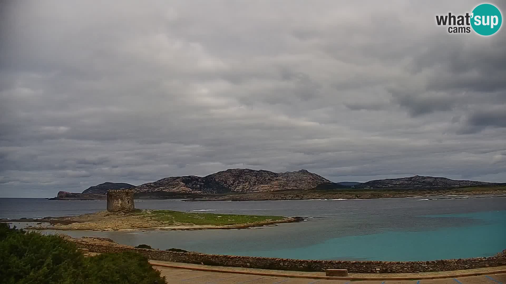 Capo Falcone webcam Stintino – Spiaggia La Pelosa