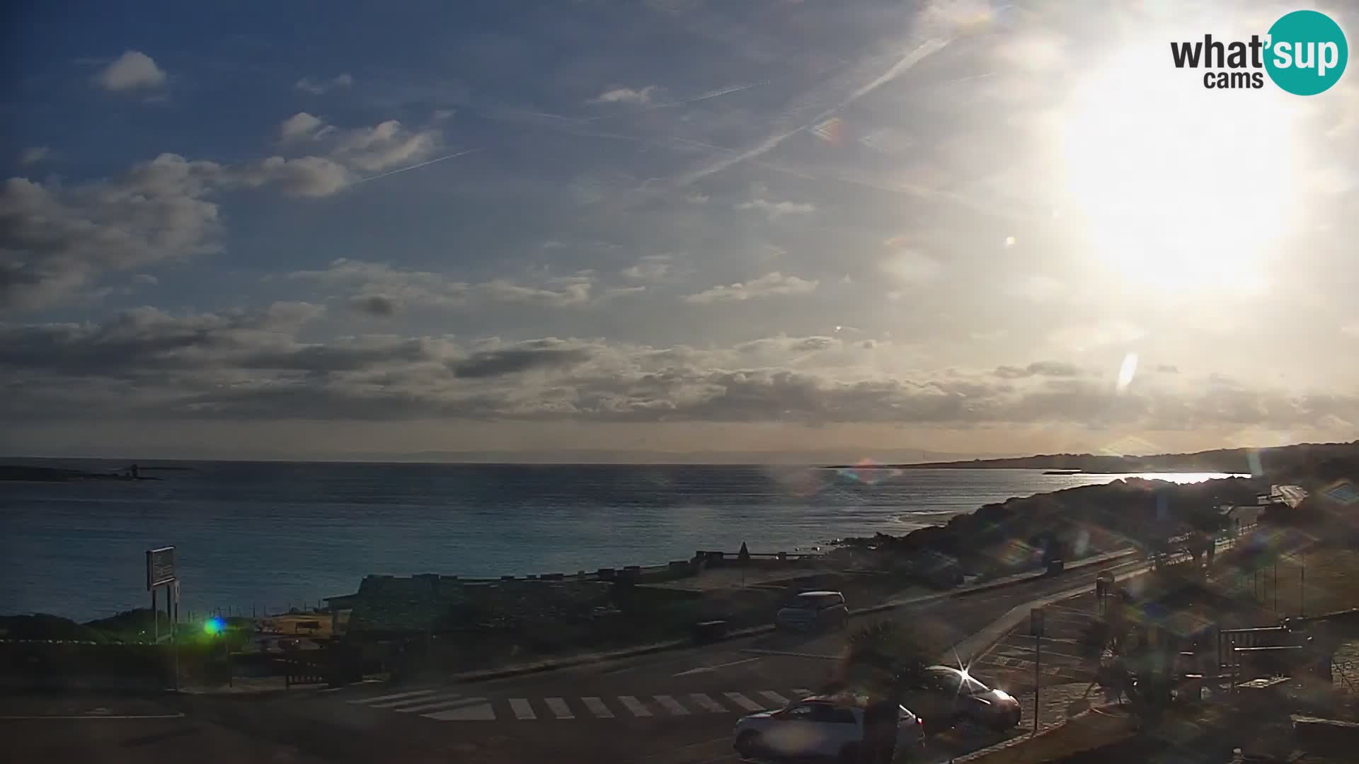 Stintino Cámara web en vivo Playa de La Pelosa – Cerdeña – Italia