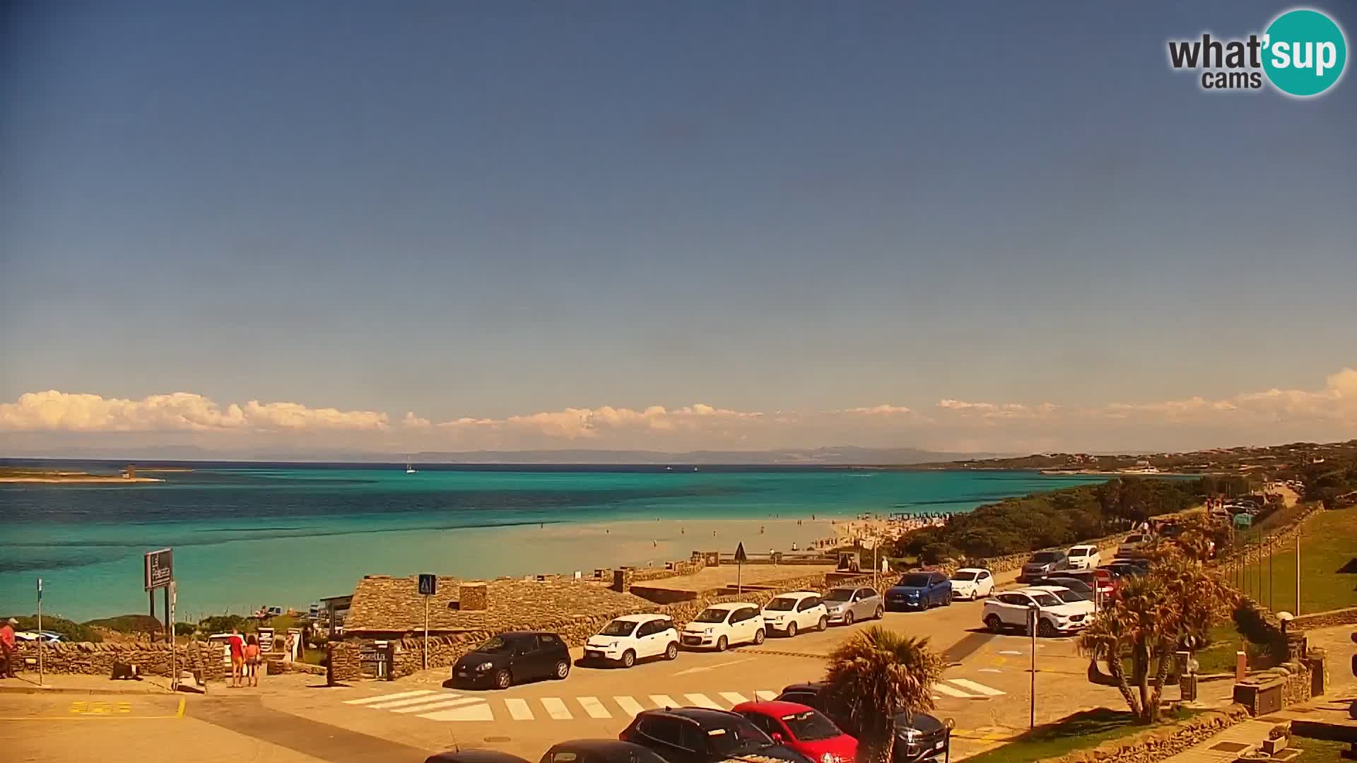 Stintino Live webcam La Pelosa beach – Sardinia – Italy