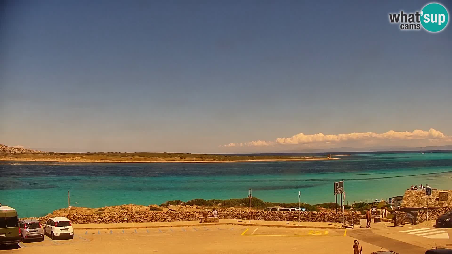 Stintino Live webcam La Pelosa beach – Sardinia – Italy