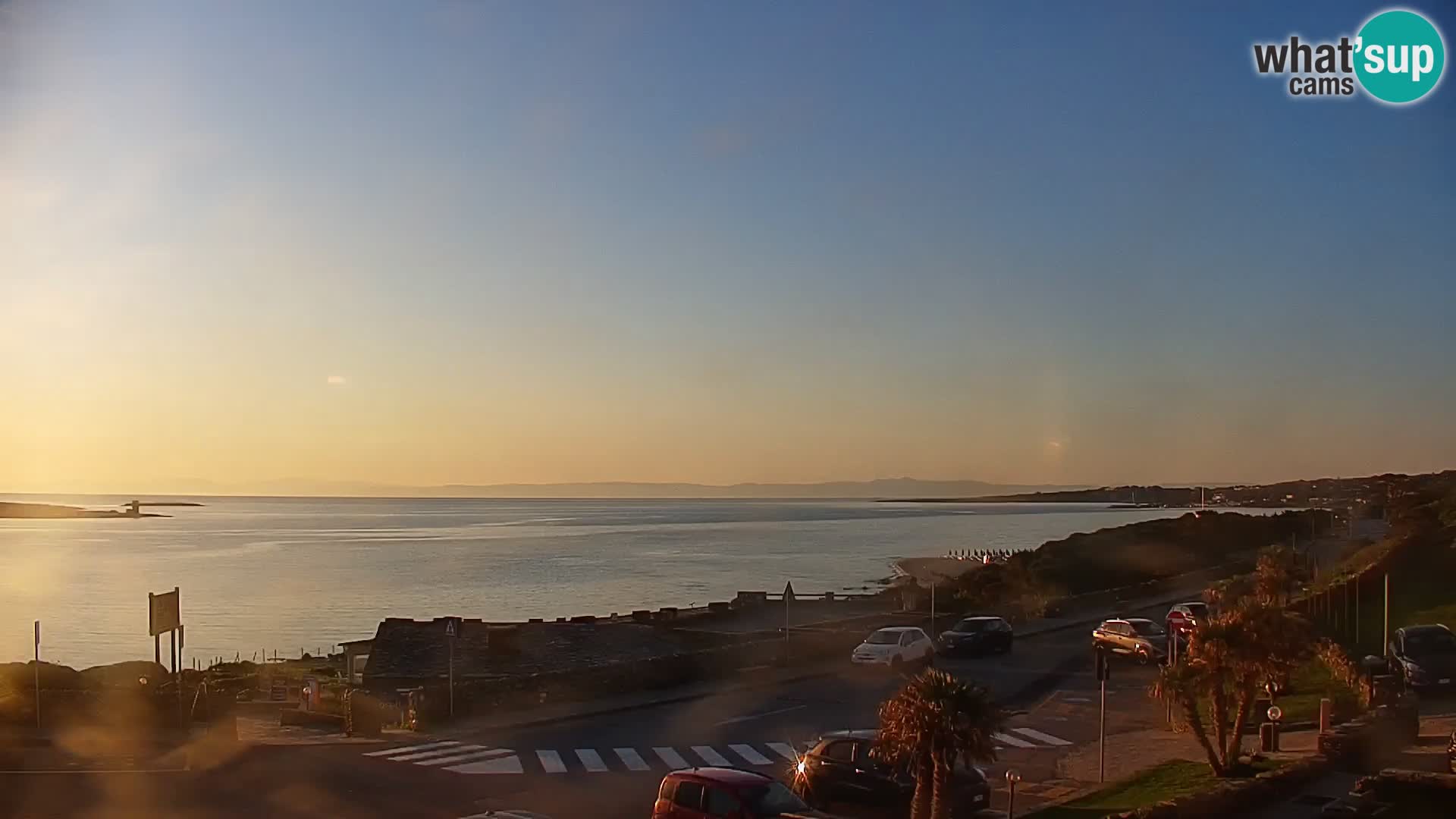 Capo Falcone livecam Stintino – La Pelosa Strand