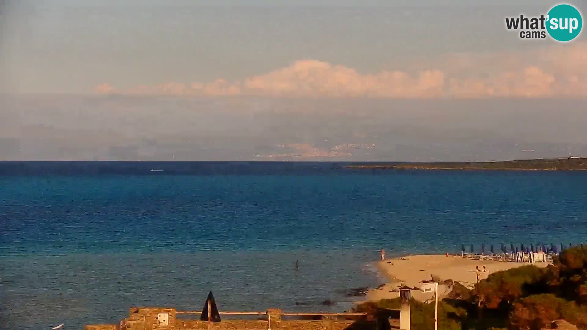 Stintino Live Webcam La Pelosa Strand – Sardinien – Italien