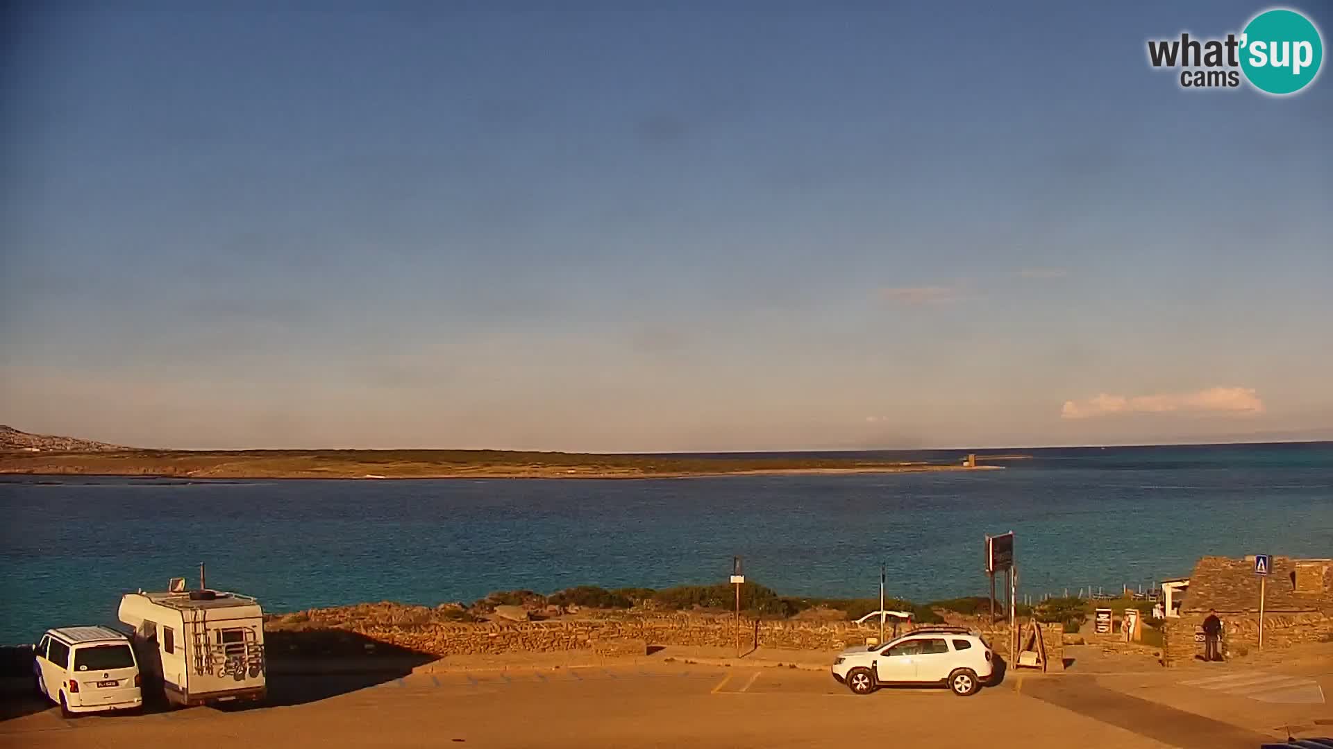 Capo Falcone web kamera Stintino – Plaža La Pelosa