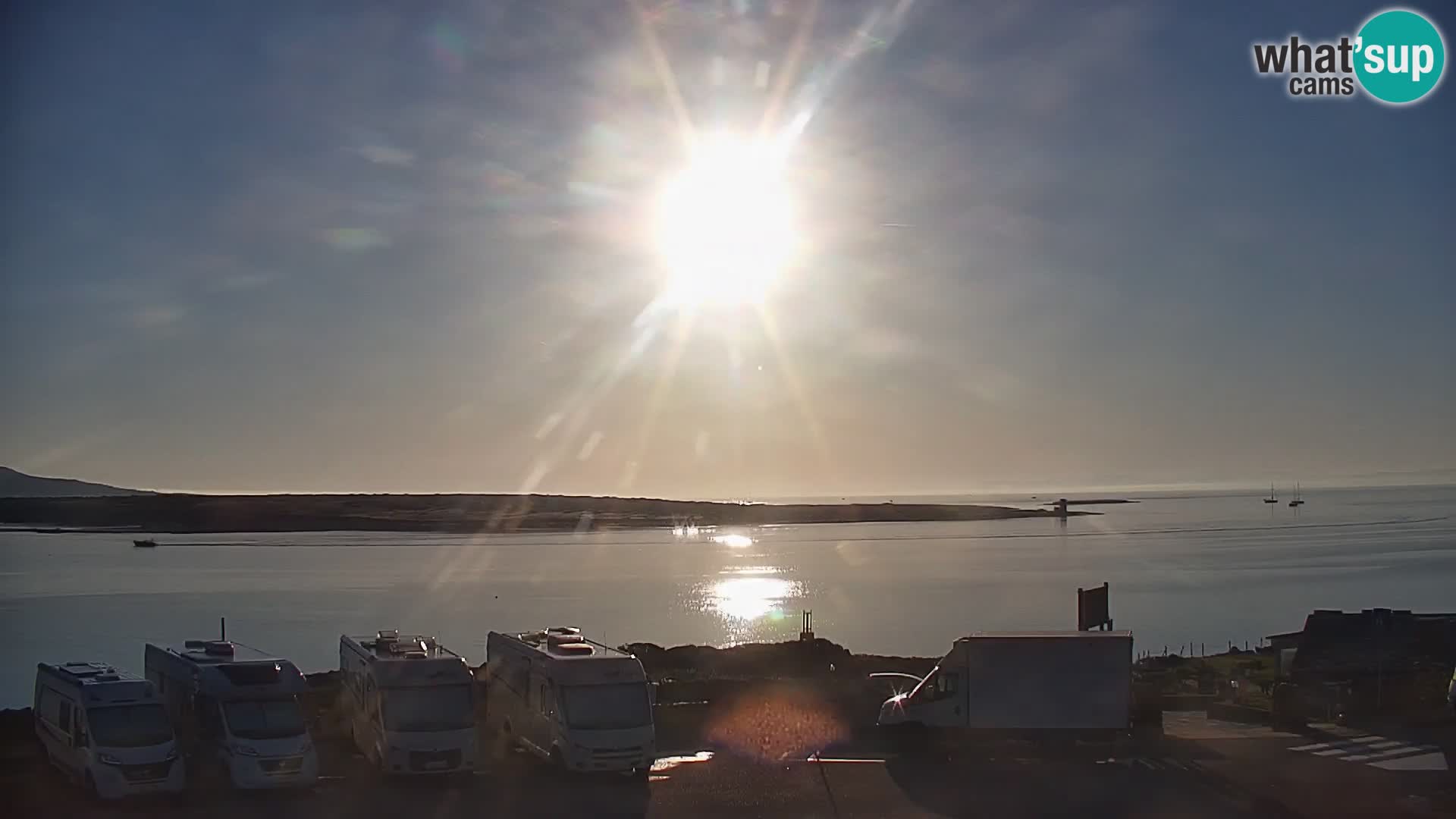 Stintino Webcam en direct Plage de La Pelosa – Sardaigne – Italie