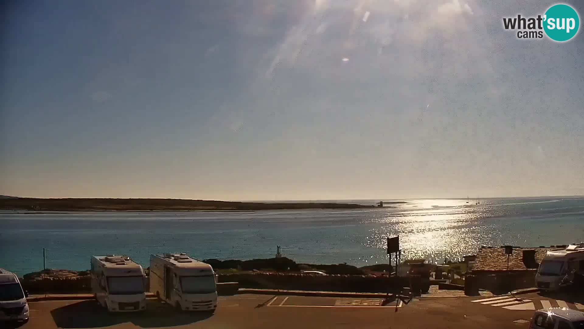 Stintino Live webcam La Pelosa beach – Sardinia – Italy