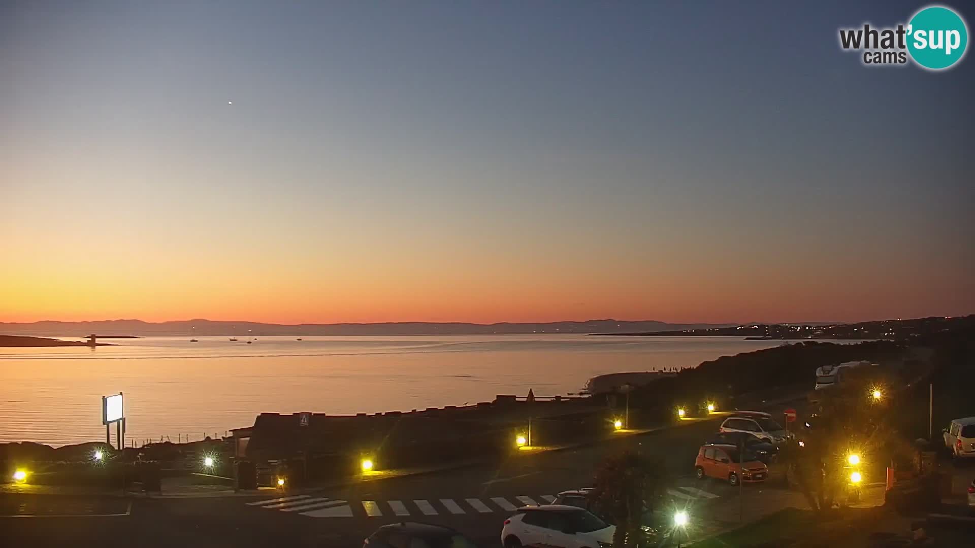 Stintino Spletna kamera v živo Plaža La Pelosa – Sardinija – Italija