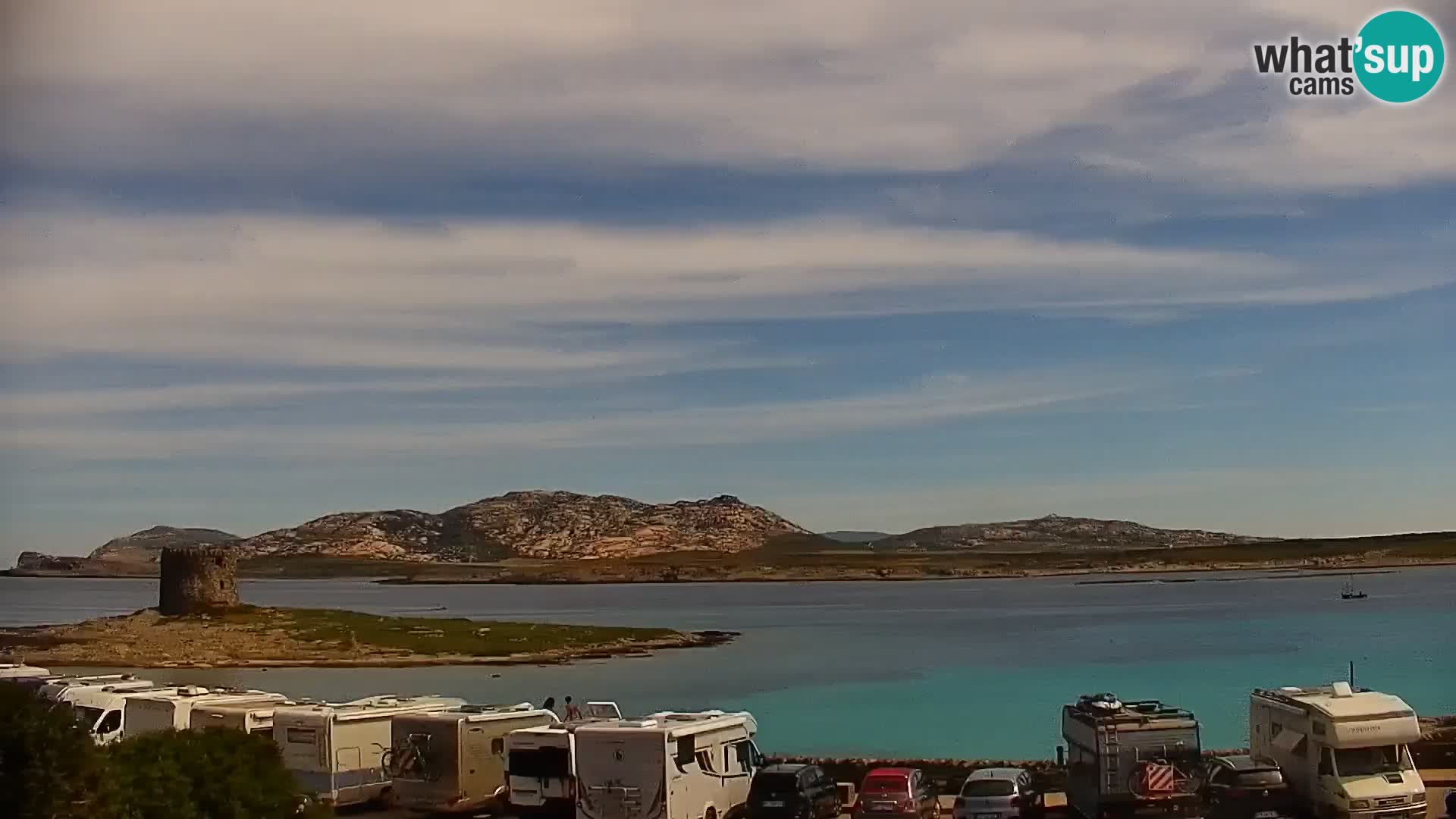 Stintino Live webcam La Pelosa beach – Sardinia – Italy