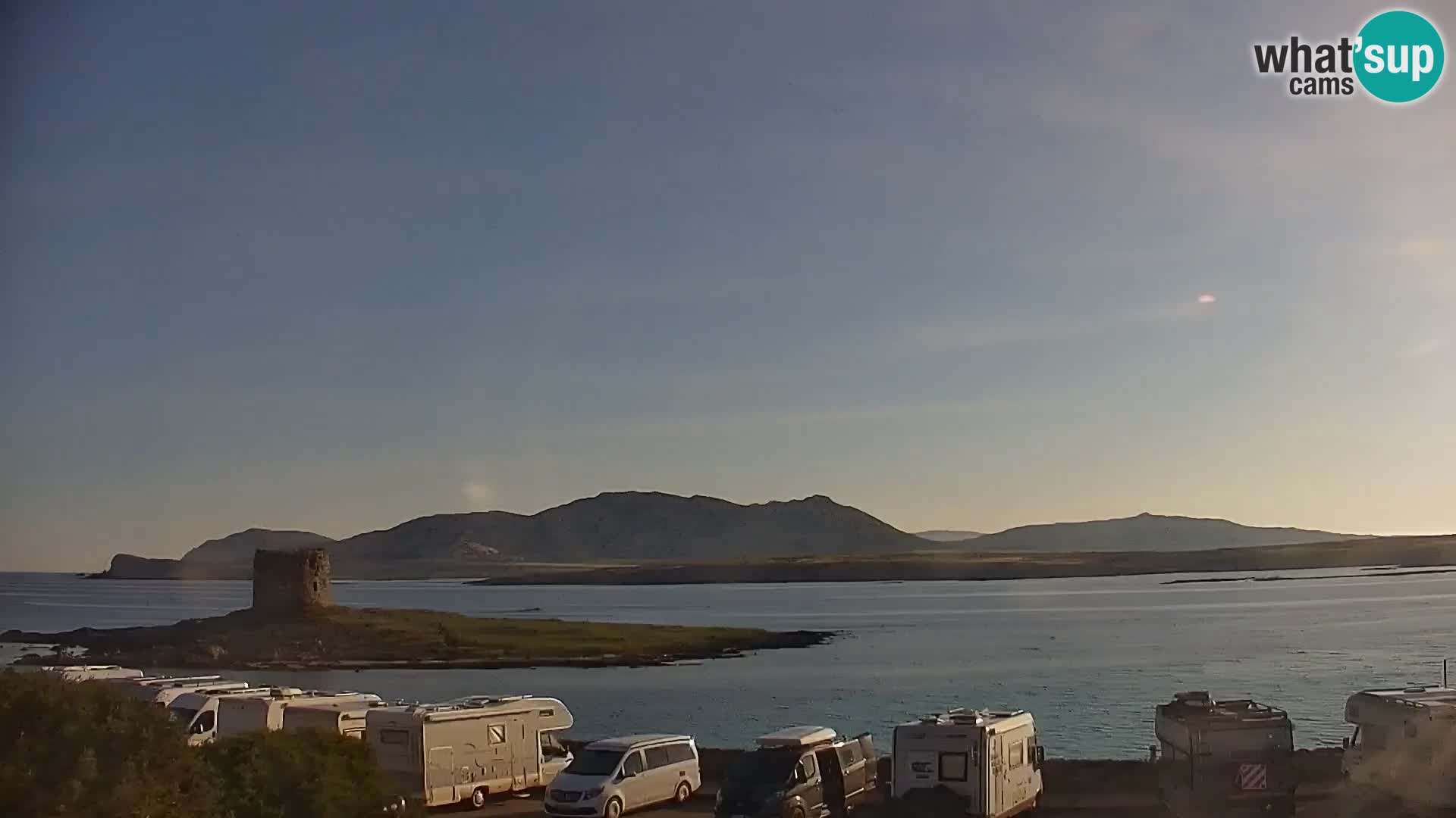 Stintino Cámara web en vivo Playa de La Pelosa – Cerdeña – Italia