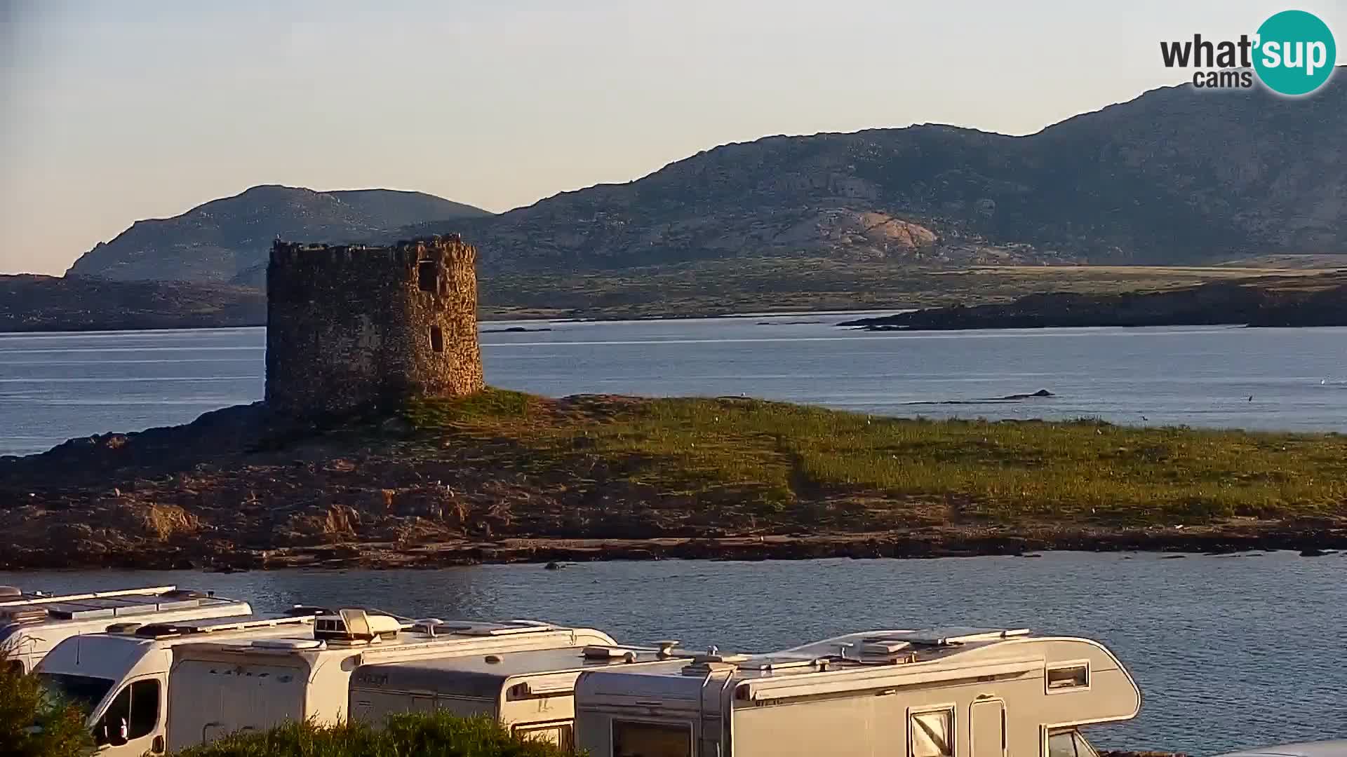 Capo Falcone webcam Stintino – Spiaggia La Pelosa