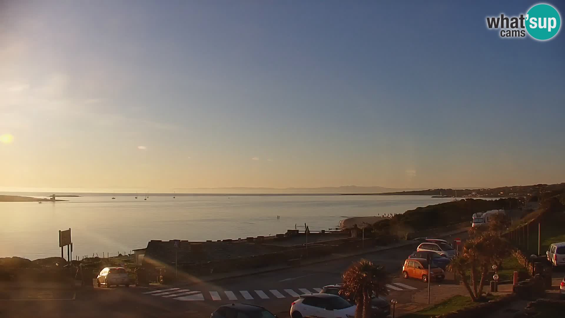 Capo Falcone webcam Stintino – Spiaggia La Pelosa