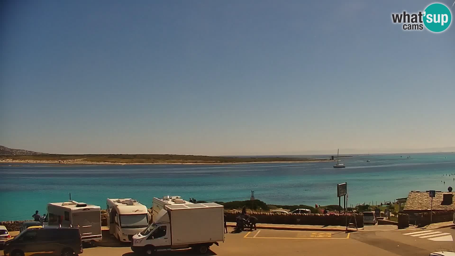 Capo Falcone webcam Stintino – Spiaggia La Pelosa