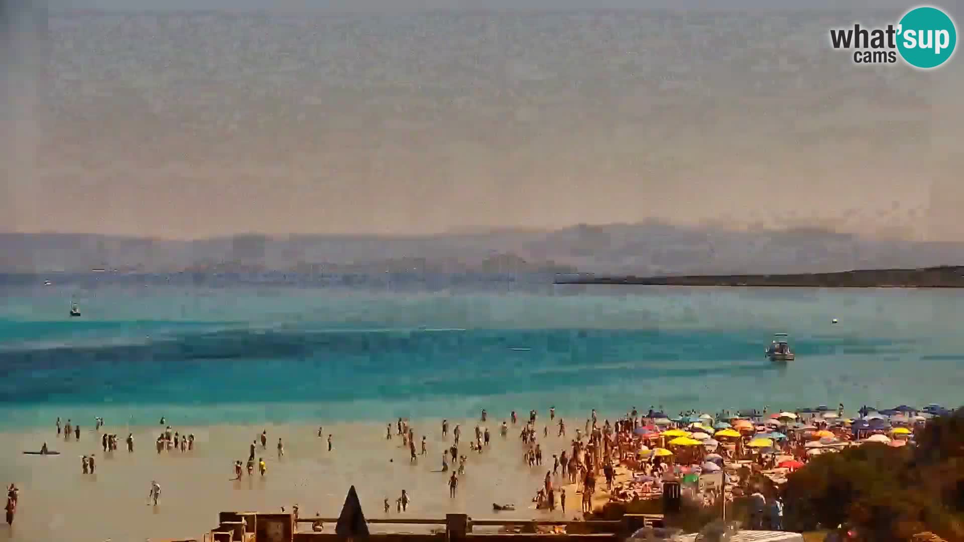 Stintino Live Webcam La Pelosa Strand – Sardinien – Italien