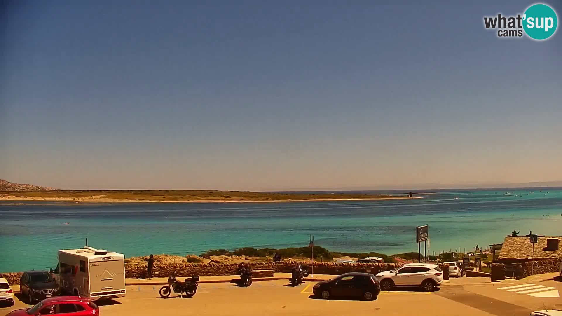 Stintino Live webcam Spiaggia La Pelosa – Sardegna