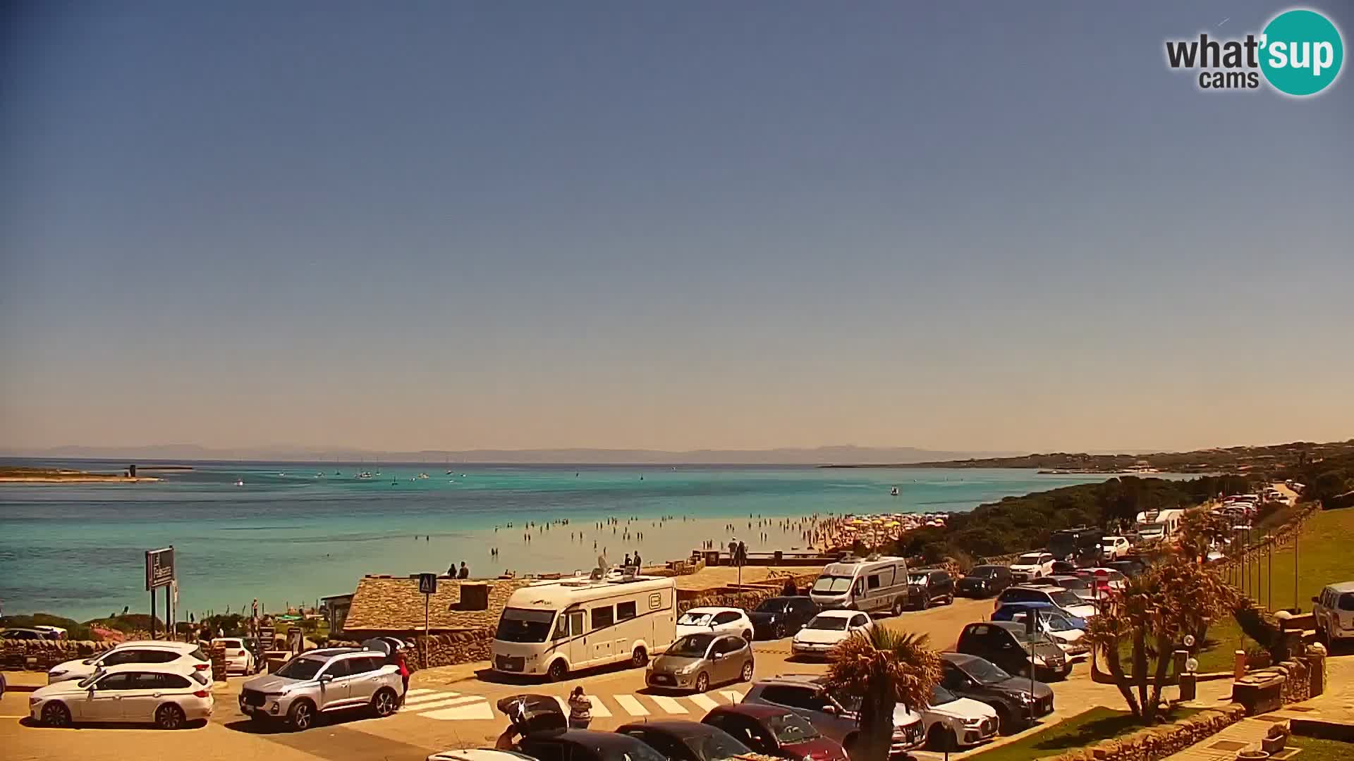 Stintino Live Webcam La Pelosa Strand – Sardinien – Italien