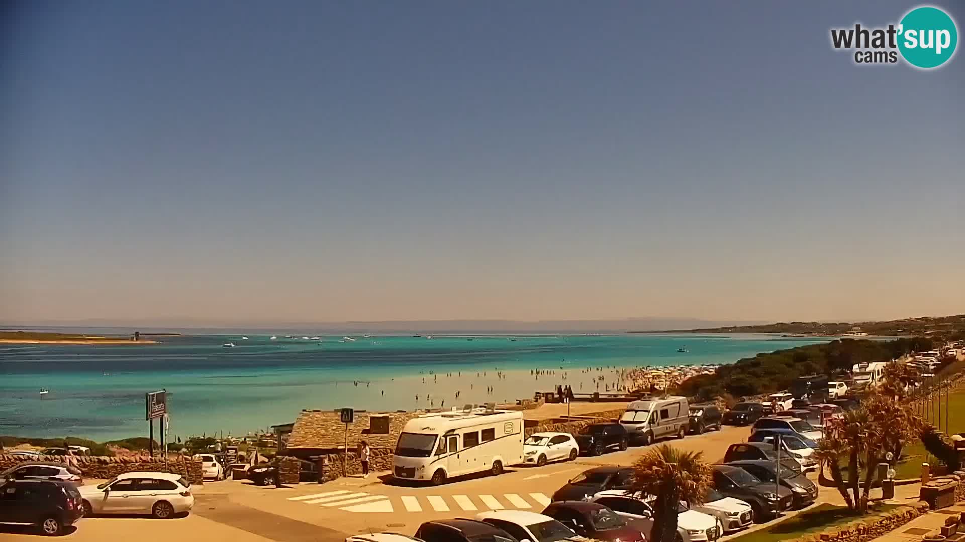 Stintino livecam – La Pelosa beach
