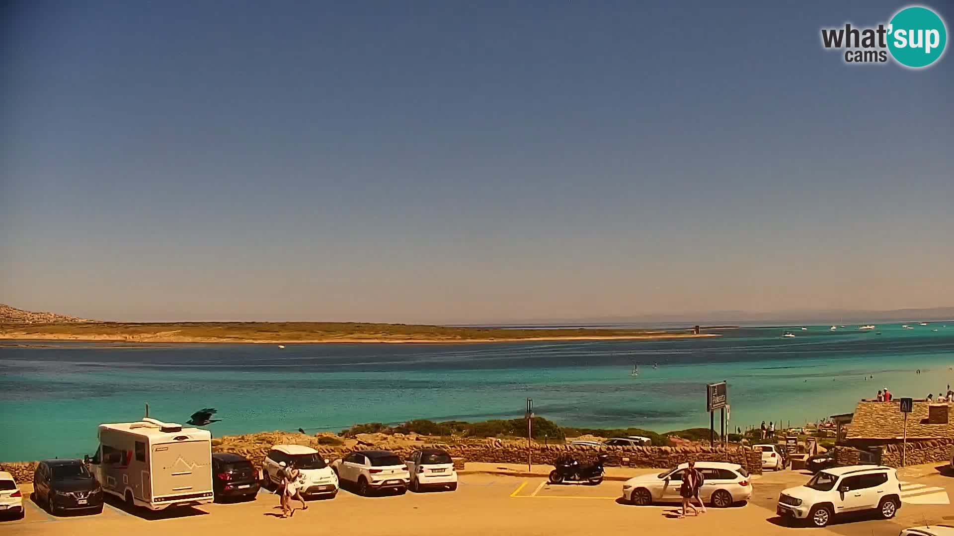 Capo Falcone webcam Stintino – Spiaggia La Pelosa