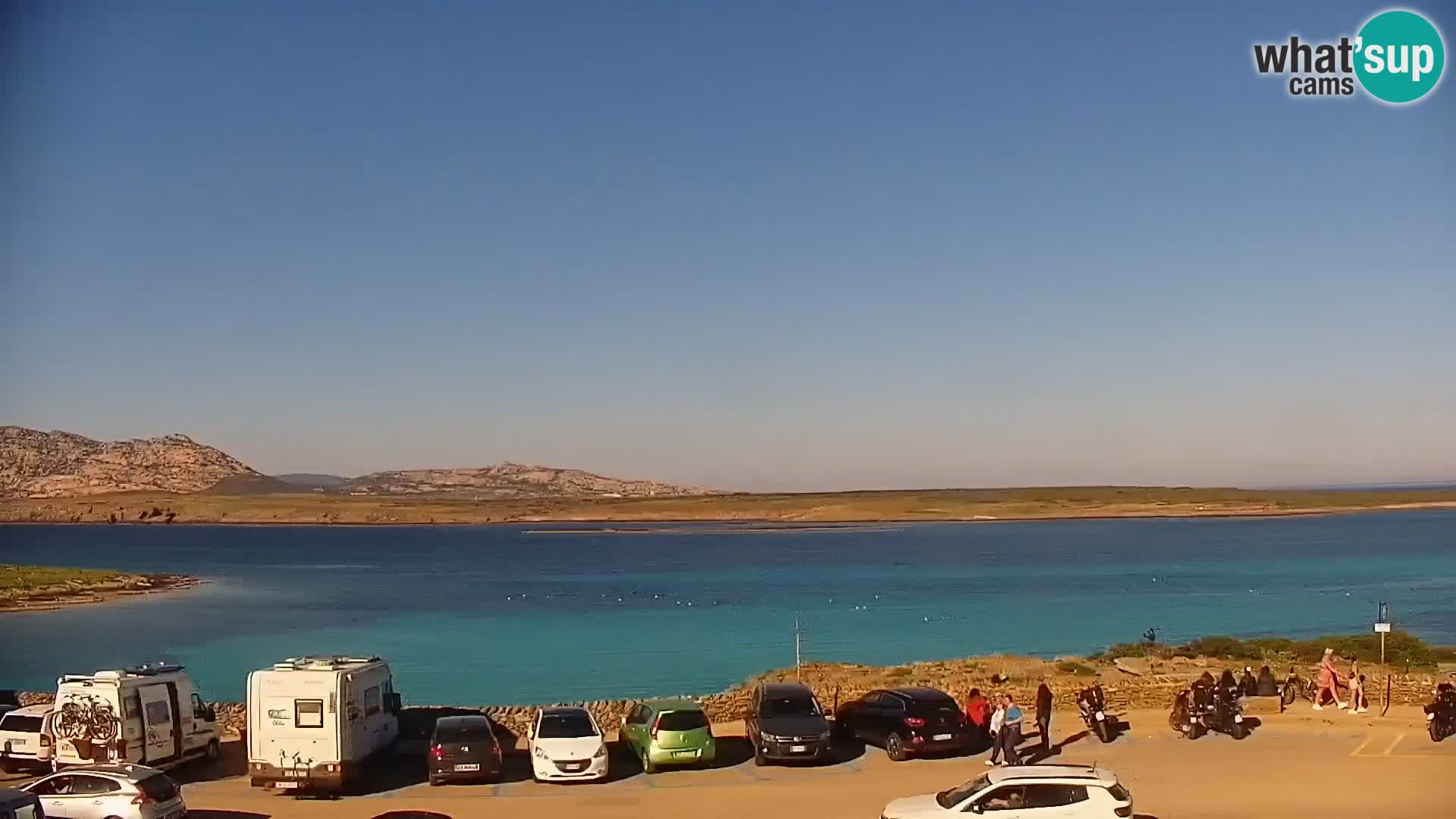 Stintino Web kamera uživo plaža La Pelosa – Sardinija – Italija