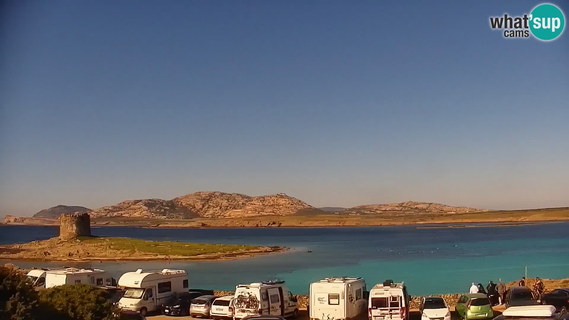 Stintino Cámara web en vivo Playa de La Pelosa – Cerdeña – Italia