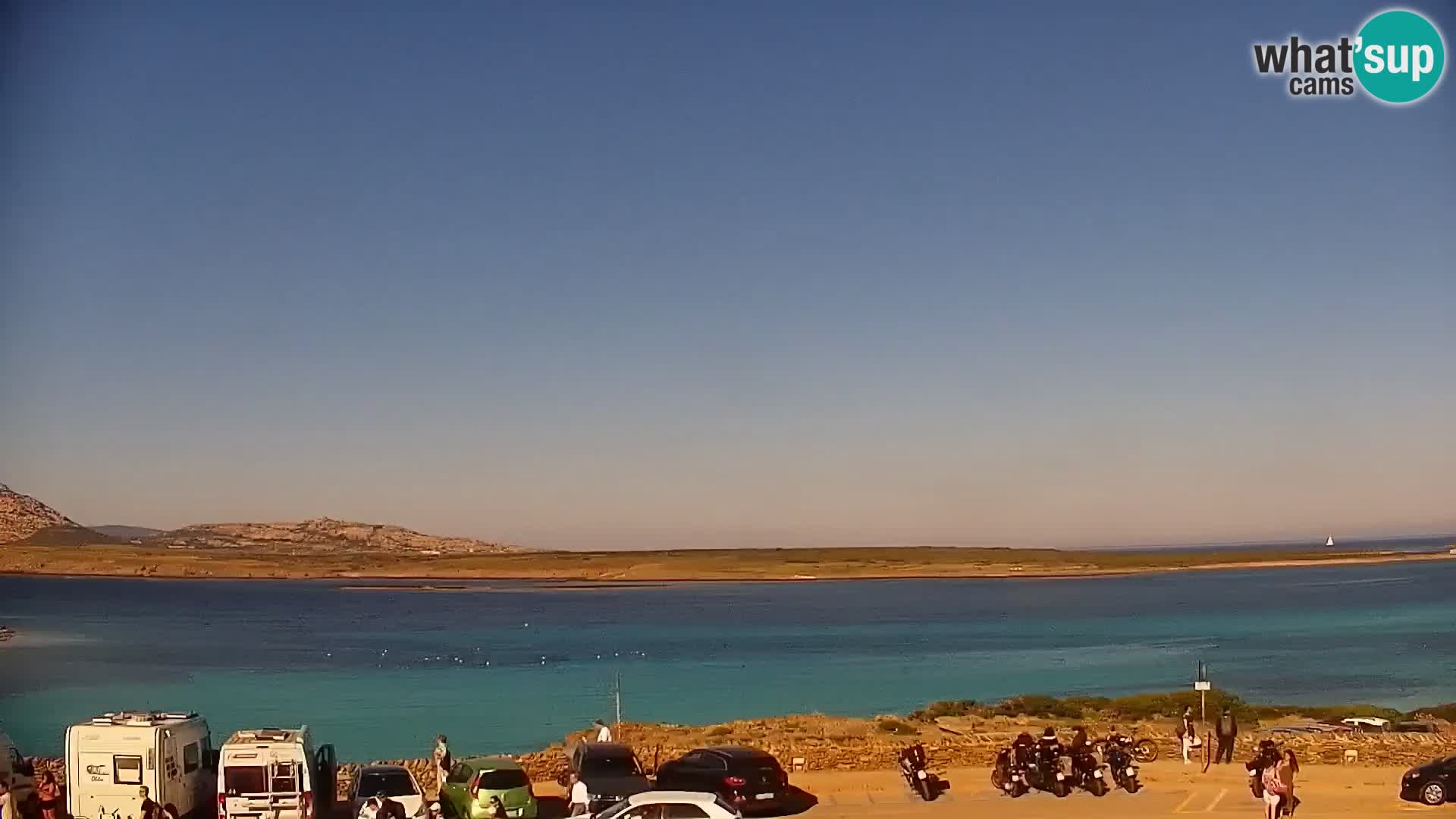 Capo Falcone web kamera Stintino – Plaža La Pelosa