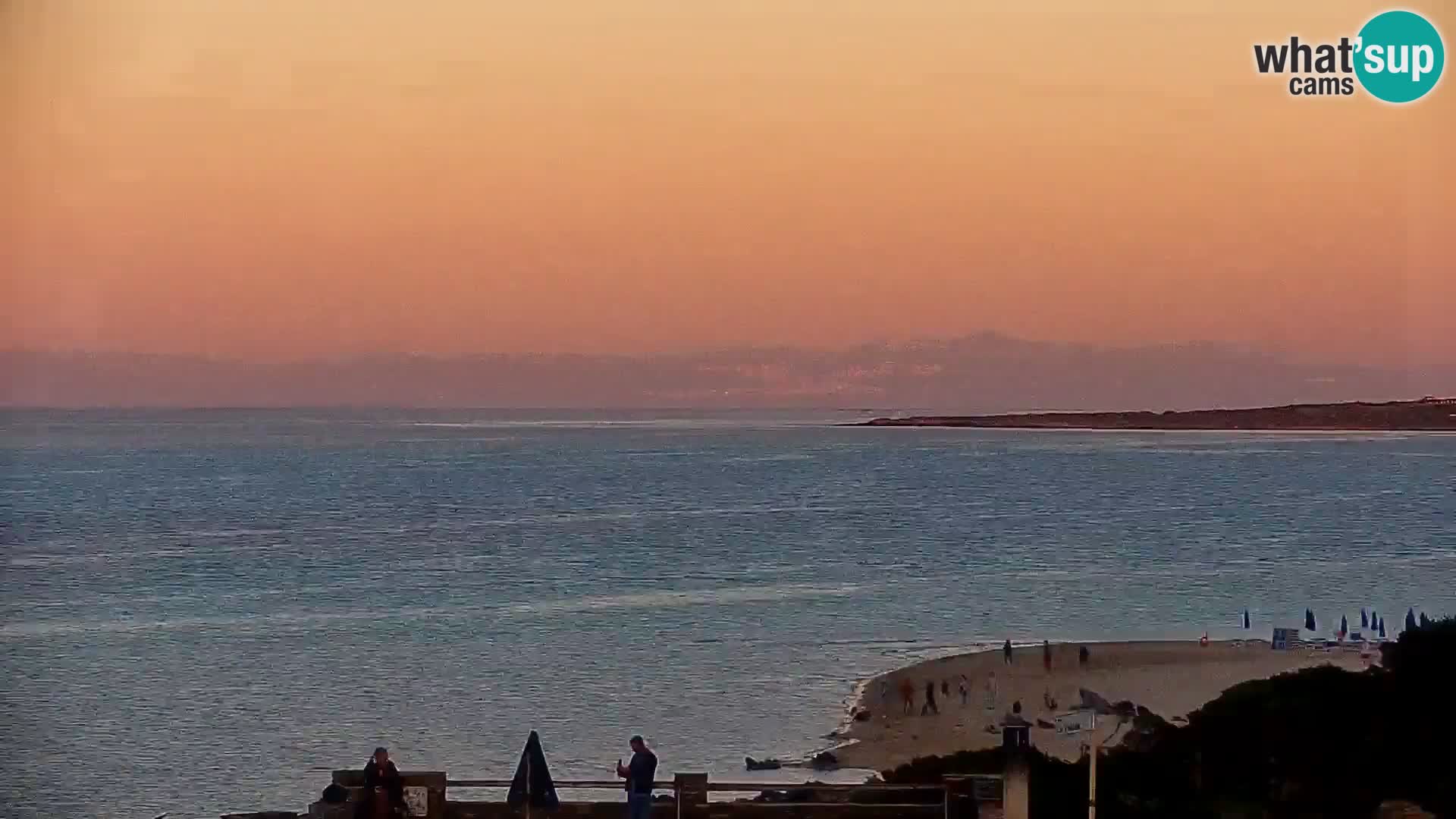 Stintino Webcam en direct Plage de La Pelosa – Sardaigne – Italie