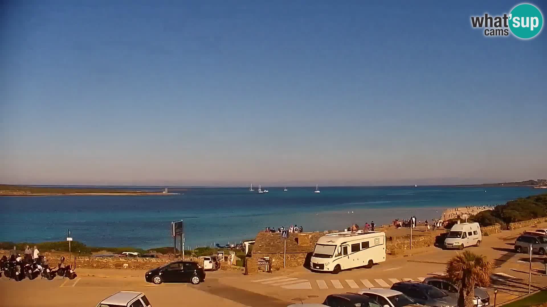 Live Cam Stintino – Plage La Pelosa – Capo Falcone