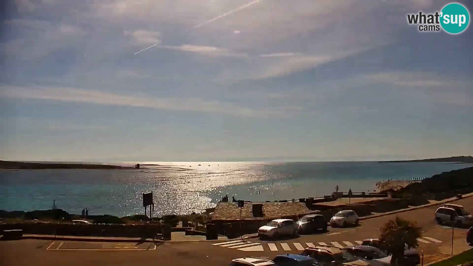 Capo Falcone webcam Stintino – Spiaggia La Pelosa