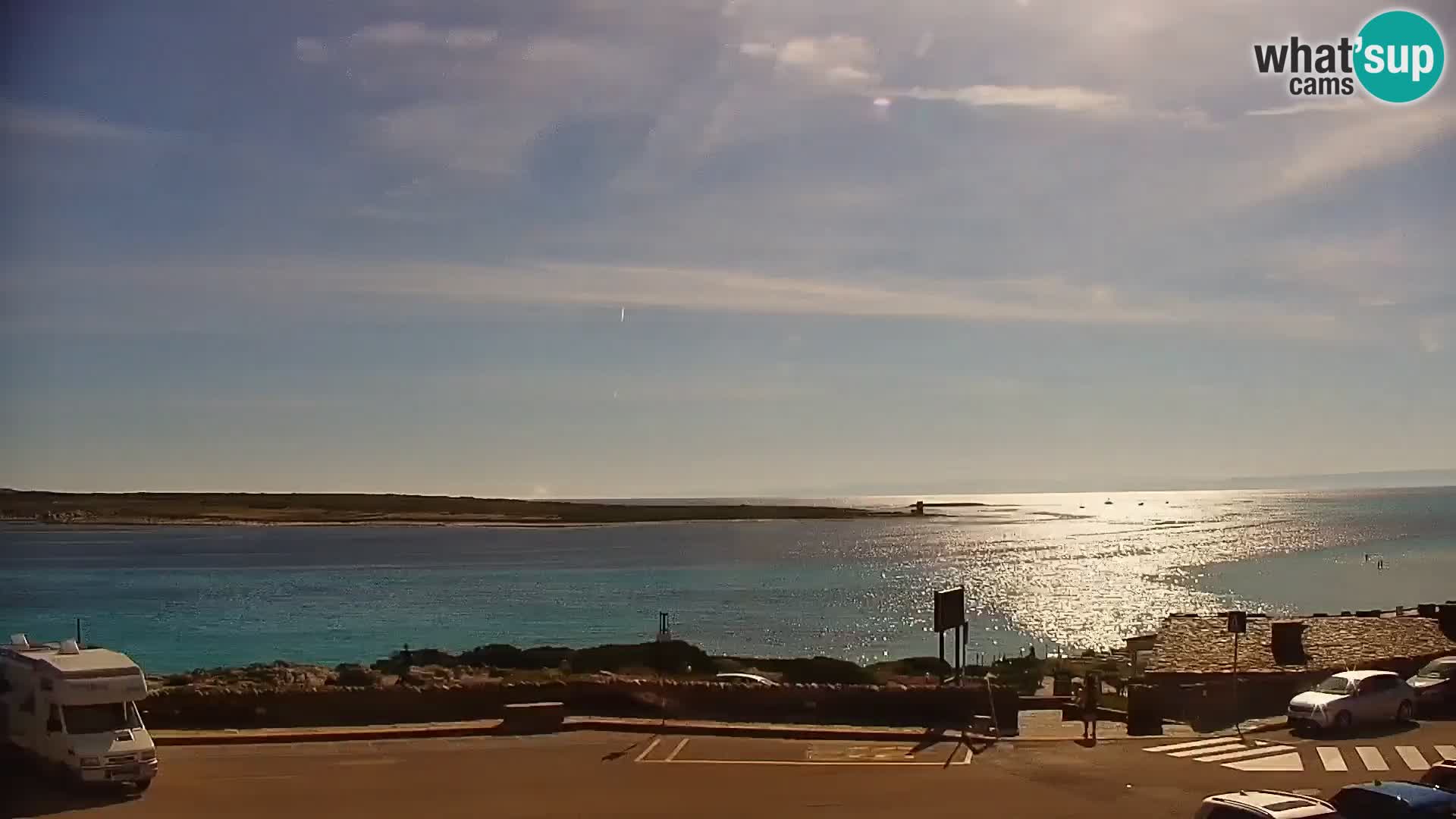 Capo Falcone webcam Stintino – Spiaggia La Pelosa