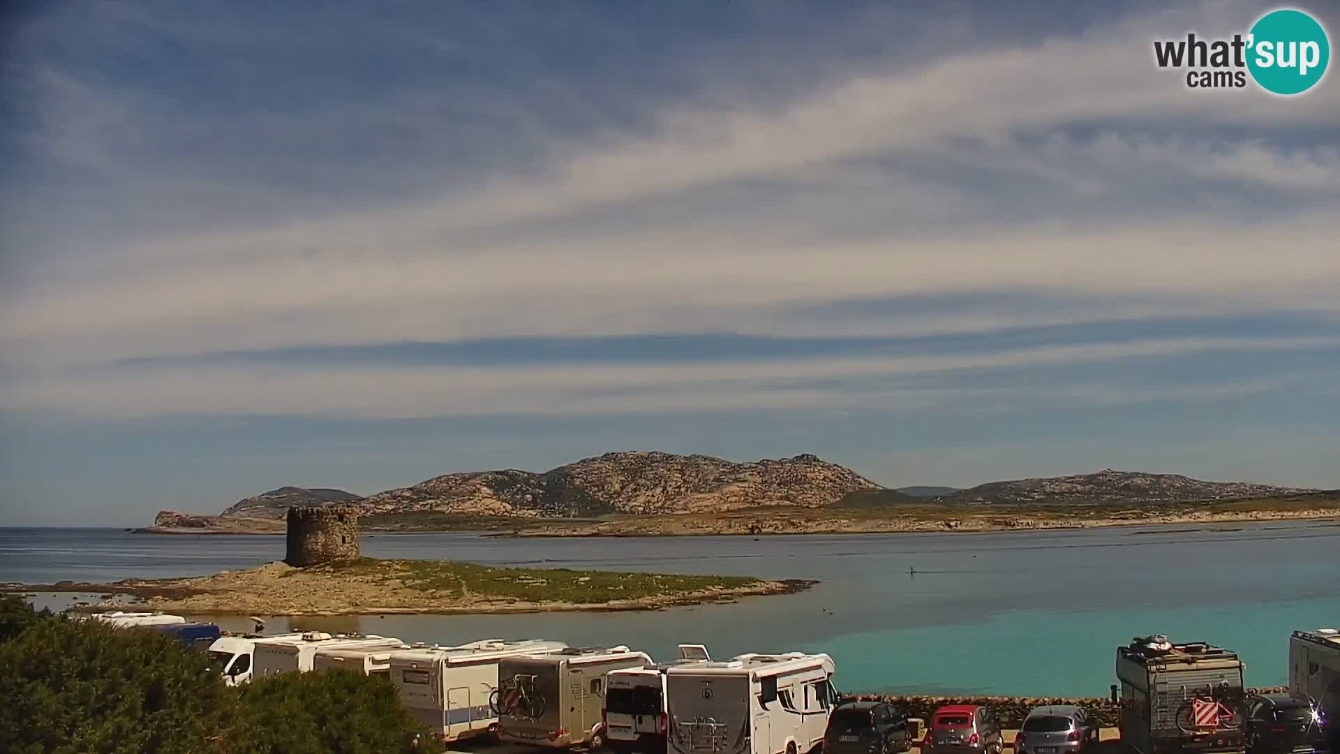 Capo Falcone livecam Stintino – La Pelosa Strand