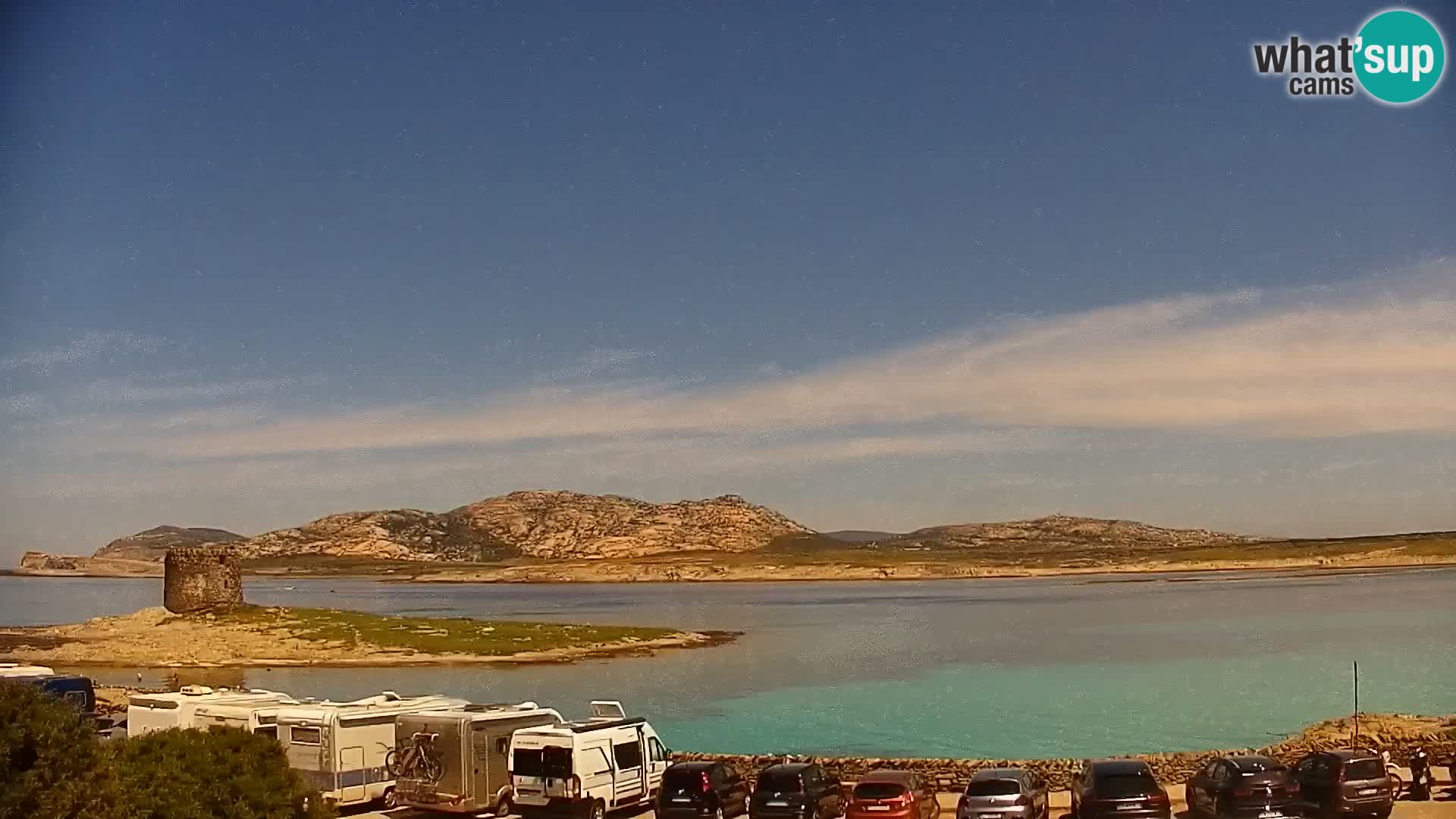 Stintino Live webcam La Pelosa beach – Sardinia – Italy